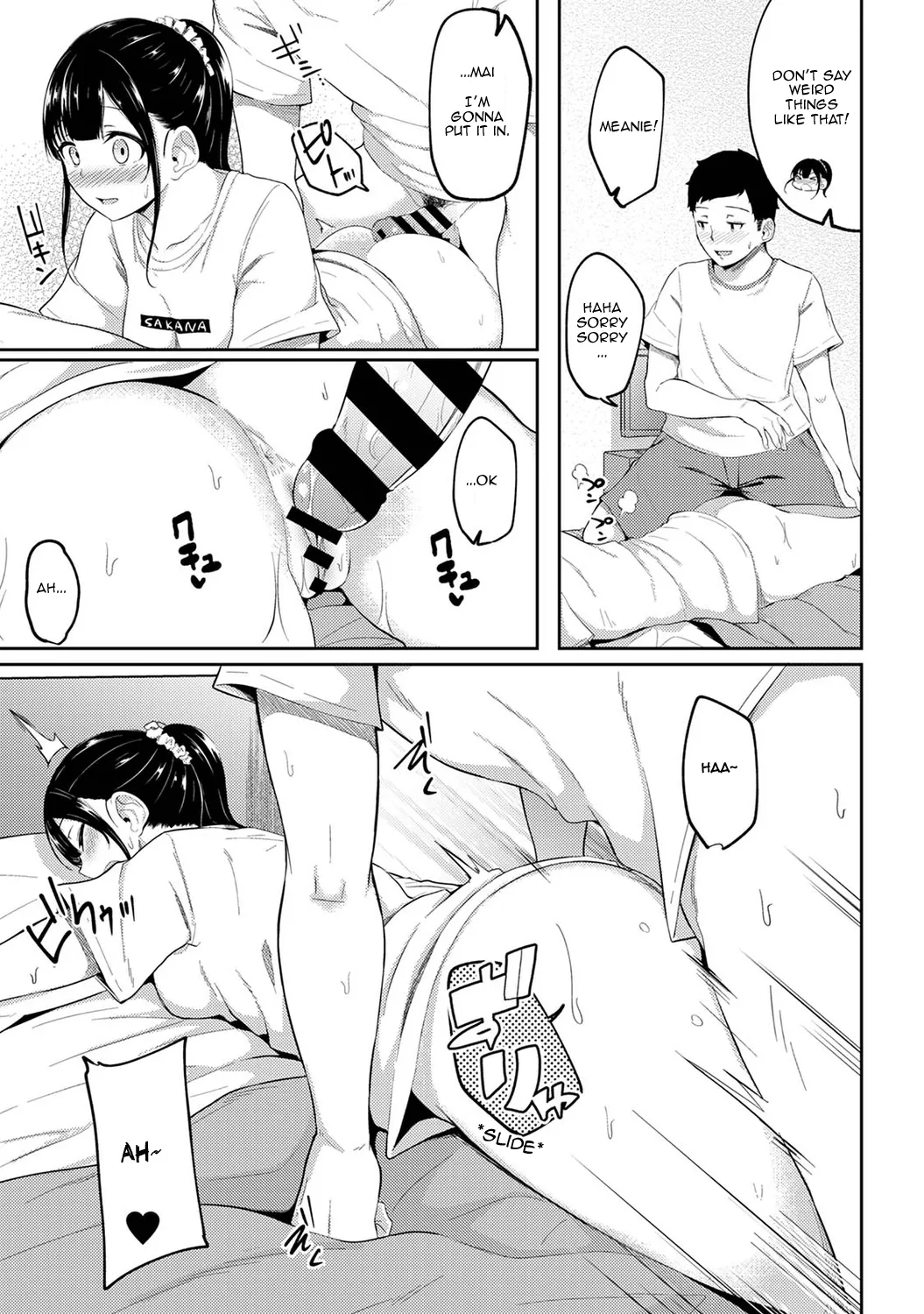 Asa Okitara Imouto ga Hadaka Apron Sugata datta node Hamete Mita | I Woke Up to my Naked Apron Sister and Tried Fucking Her Ch. 1-16 page 82 - squirting sweating hentai manga - read online free