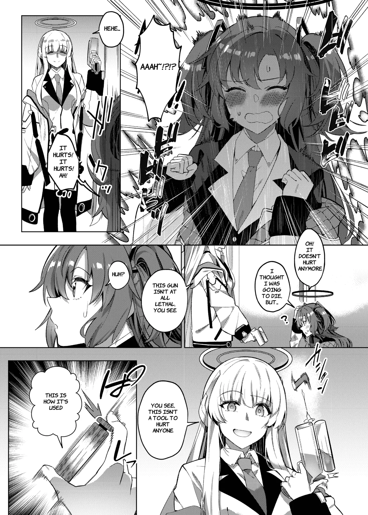 Yuuwaku de Schale Sensei o Yowaraseru Sakusen Blue Archive TSF doujinshi | The Strategy to Weaken Schale Sensei with Temptation page 11 featuring sensei blue archive parody - glasses schoolgirl uniform hentai manga - read online free