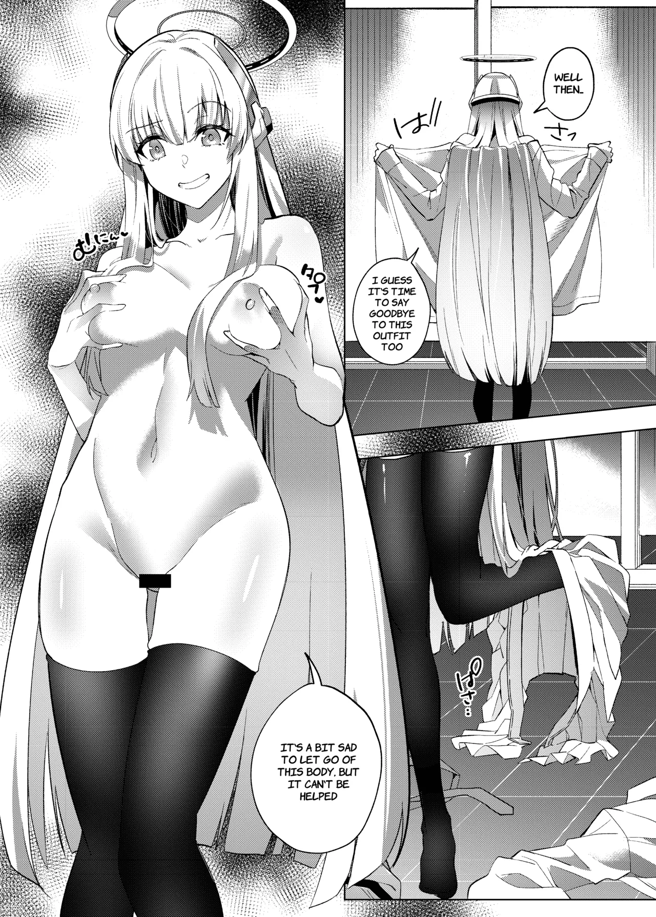 Yuuwaku de Schale Sensei o Yowaraseru Sakusen Blue Archive TSF doujinshi | The Strategy to Weaken Schale Sensei with Temptation page 15 featuring sensei blue archive parody - glasses schoolgirl uniform hentai manga - read online free