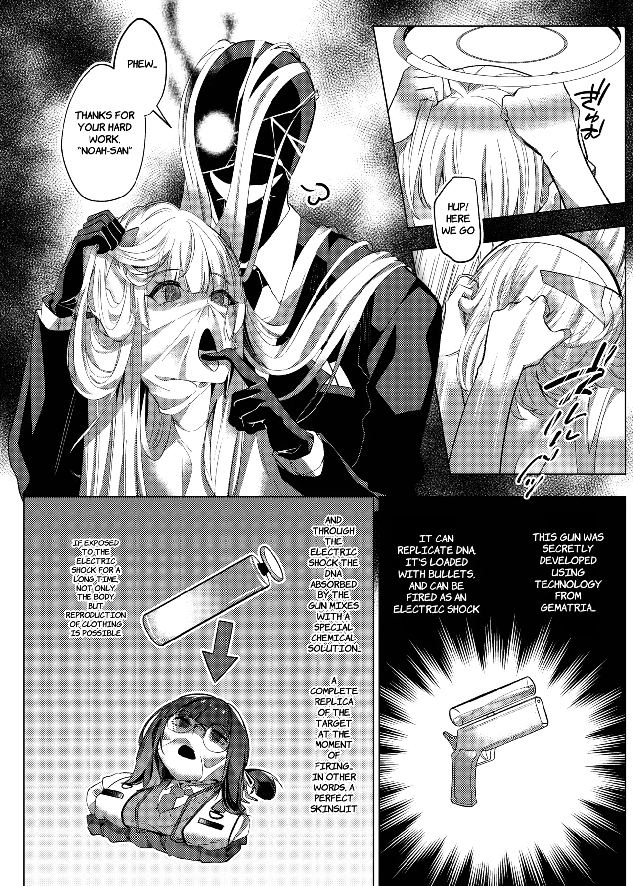 Yuuwaku de Schale Sensei o Yowaraseru Sakusen Blue Archive TSF doujinshi | The Strategy to Weaken Schale Sensei with Temptation page 16 featuring sensei blue archive parody - glasses schoolgirl uniform hentai manga - read online free