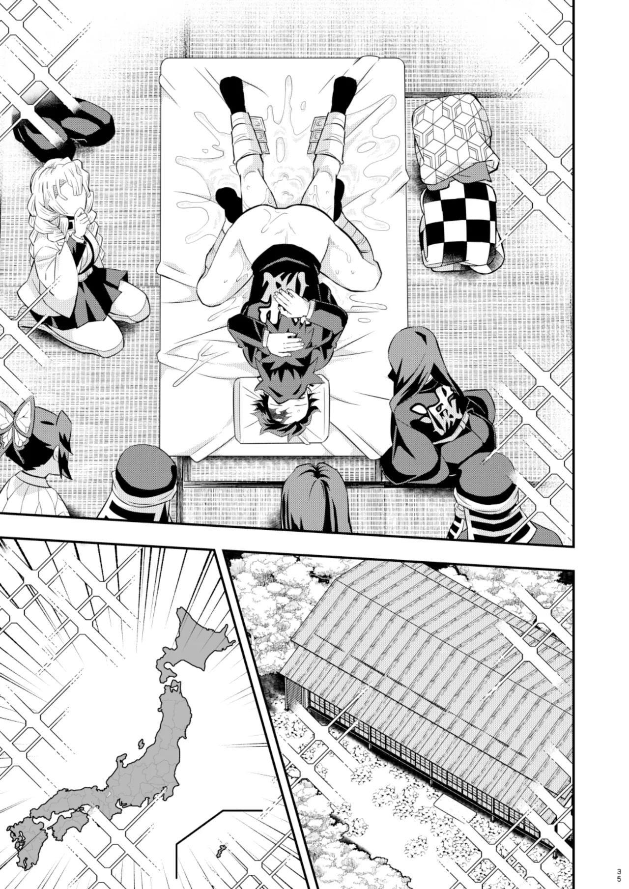 Tairitsu Ihan TanGi Seikou Shobatsu no Sho page 35 featuring tanjirou kamado kimetsu no yaiba parody - anal males only hentai manga - read online free