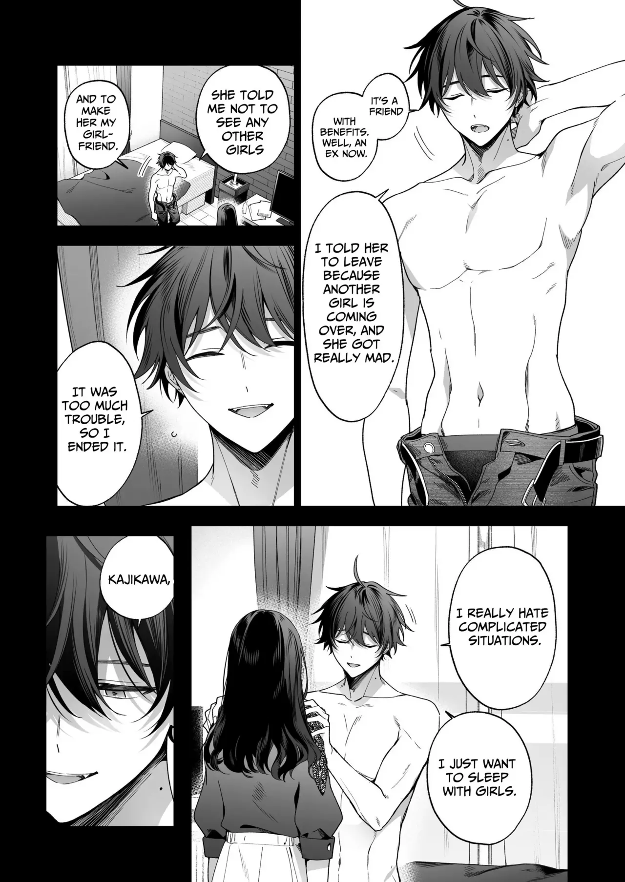 SeFri no Ichihara ga Nigashite Kurenai | My FWB Ichihara Won't Let Me Go page 14 original parody - sole female sole male hentai manga - read online free