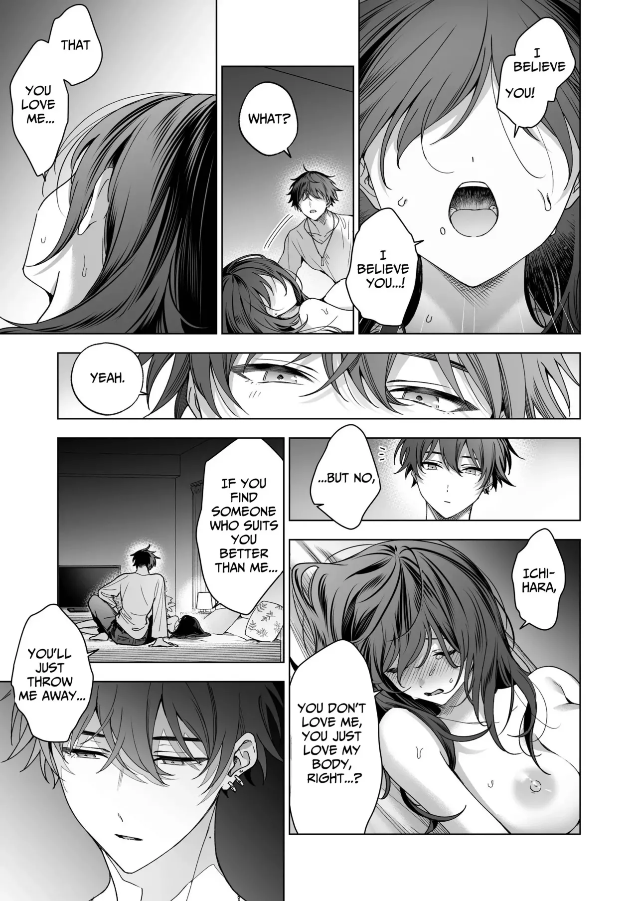 SeFri no Ichihara ga Nigashite Kurenai | My FWB Ichihara Won't Let Me Go page 37 original parody - sole female sole male hentai manga - read online free