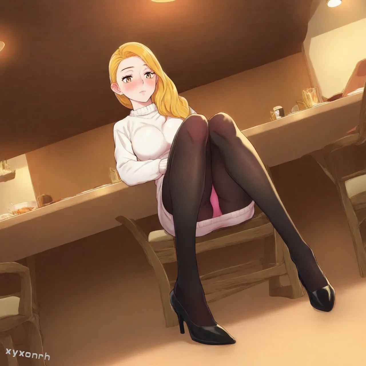 cute sophie webtoon 漂亮干姐姐 page 20 - ai generated hentai manga - read online free