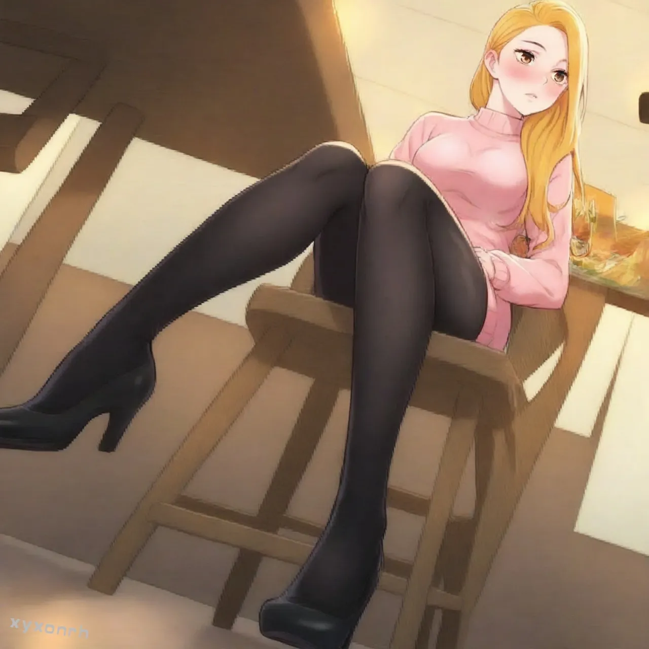 cute sophie webtoon 漂亮干姐姐 page 34 - ai generated hentai manga - read online free