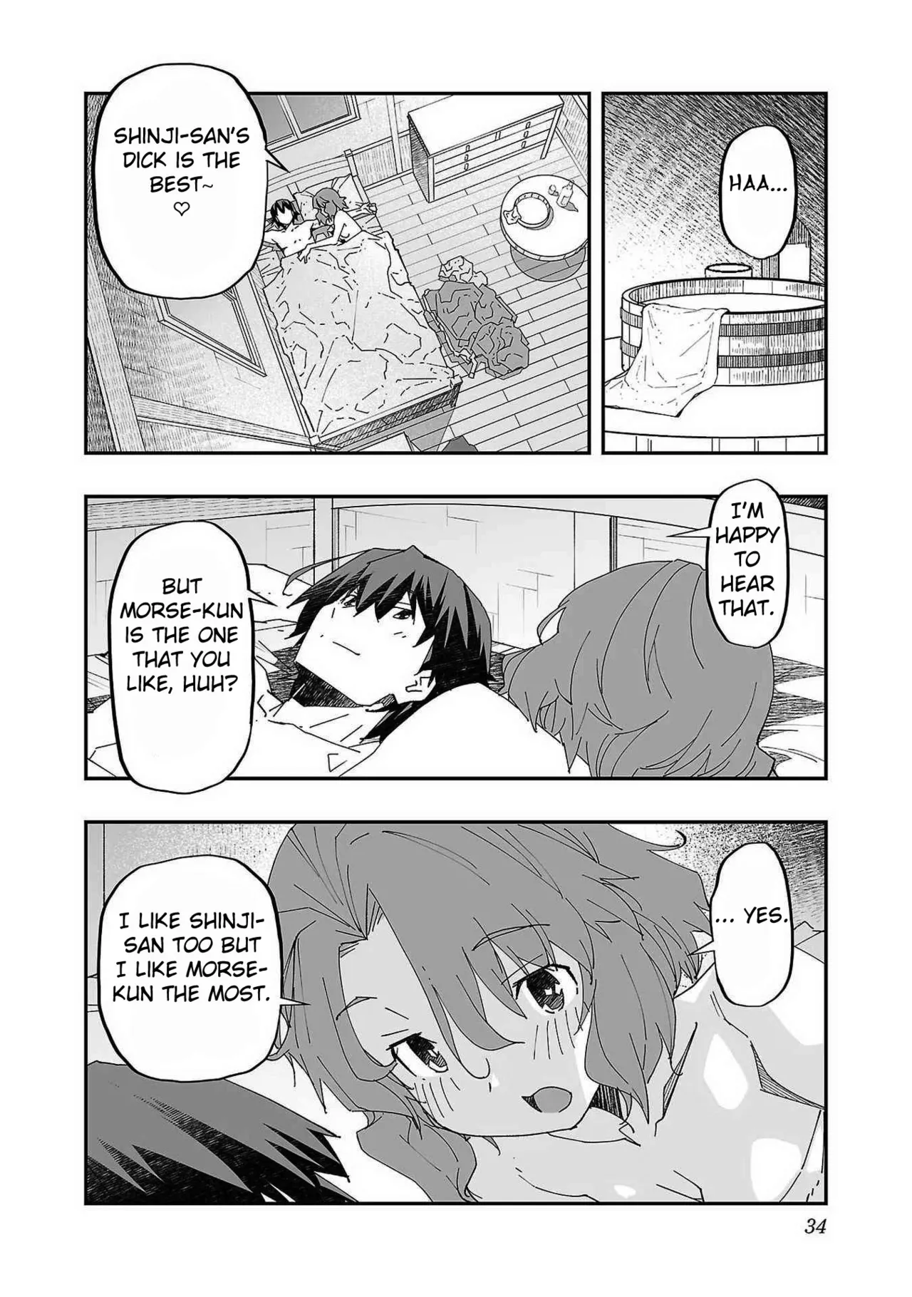 Netori Mahoutsukai no Bouken Volume 1 | The Cuckolding Wizard’s Adventure VOL 1 ch.1 page 35 - full censorship paizuri hentai manga - read online free