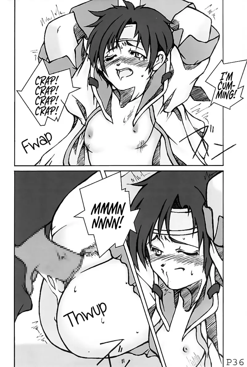 Festa. page 37 featuring don corneo final fantasy vii parody - big breasts masturbation hentai manga - read online free