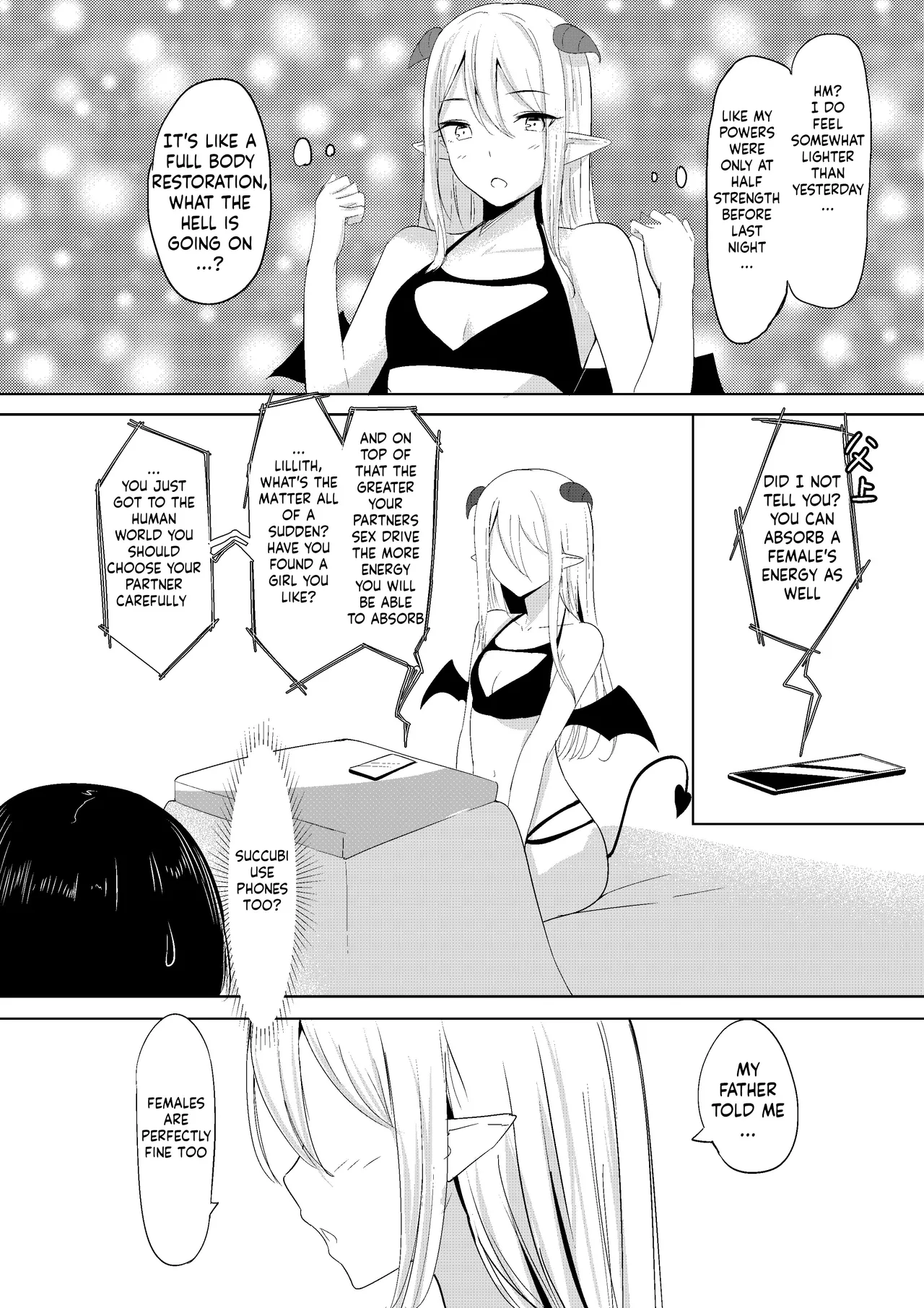 Succubus Lily page 28 original parody - multiple orgasms mosaic censorship hentai manga - read online free