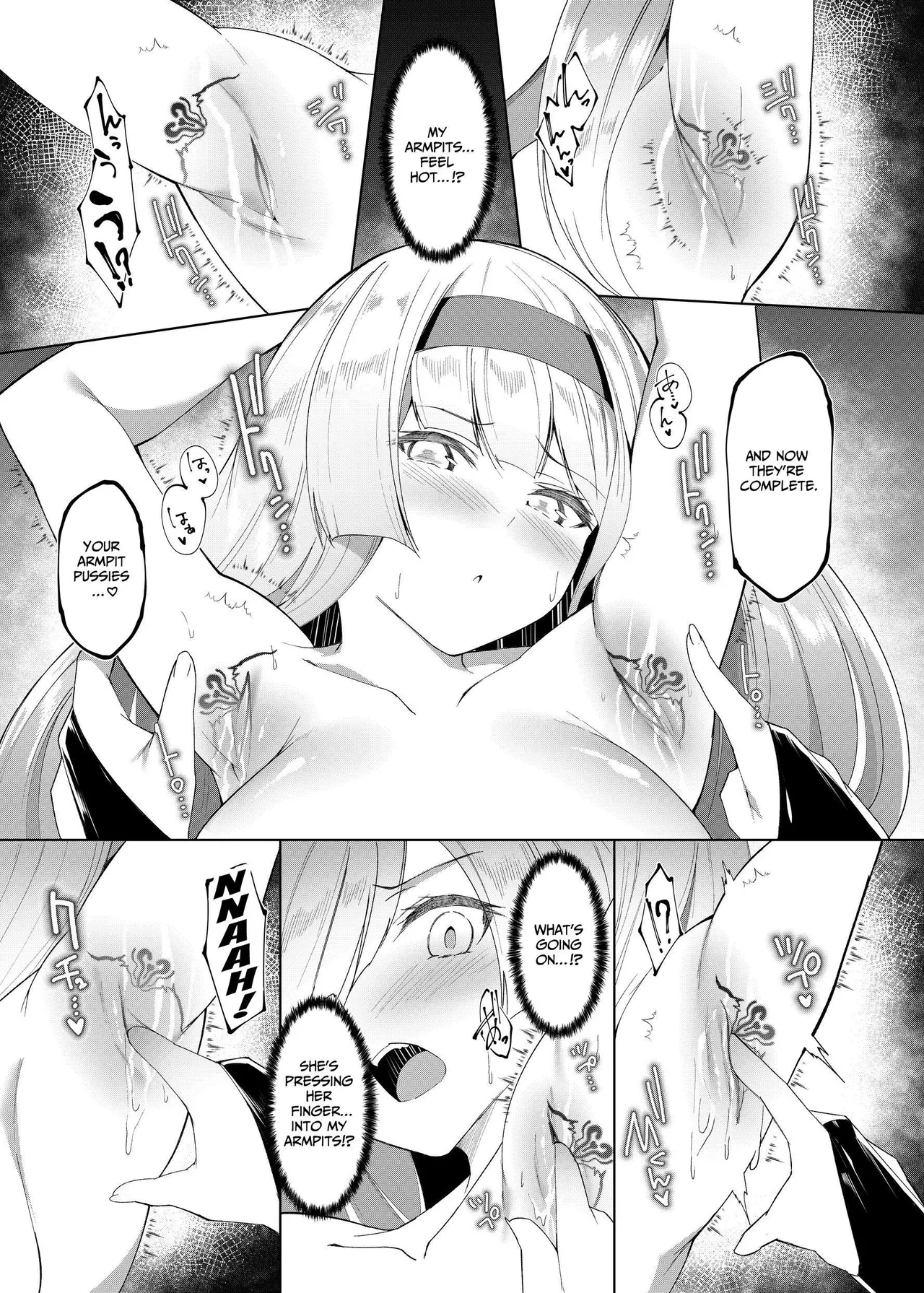 [Seika Kairaku Shoten (Random)] Princess Fetishism -Inma ni Ashi to Waki o Choukyou Sare Hentai Mazoku ni naru Himekishi Monogatari- |  Princess Fetishism -A story of a princess knight whose feet and armpit are trained by a demon and becomes a perverted demon.-  [English] [IXIA WORKS] page 18 original parody - thigh high boots stockings hentai manga - read online free