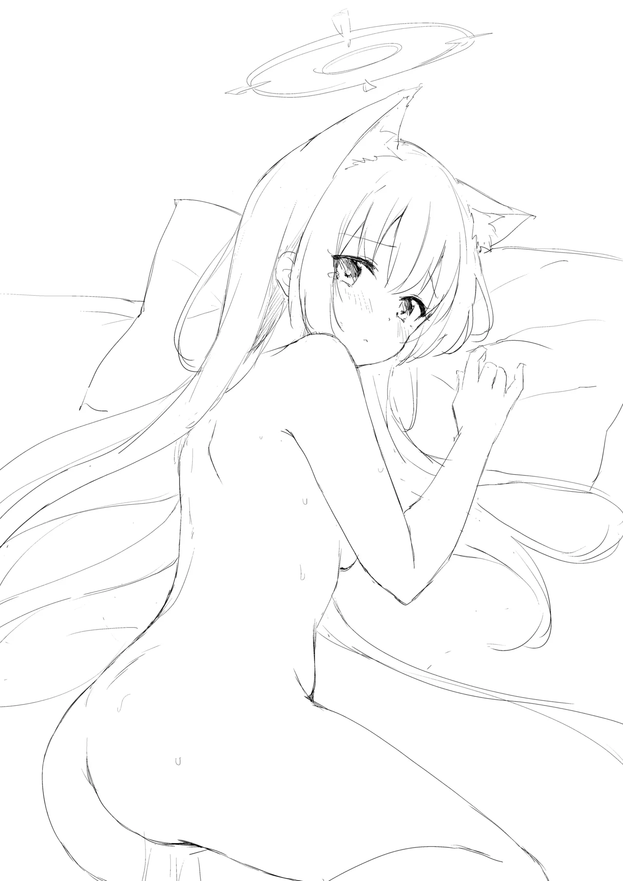 Nonomi, Ochitsuite. - My feelings grow... page 28 featuring nonomi izayoi blue archive parody - blowjob sole female hentai manga - read online free