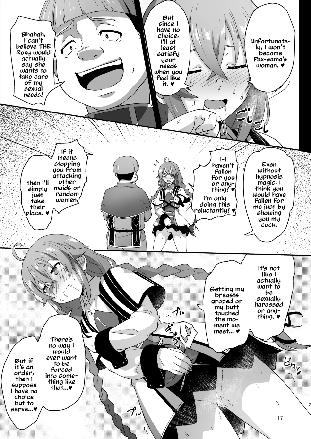 BAD END HEAVEN 5 page 16 featuring roxy migurdia mushoku tensei parody - sole female big penis hentai manga - read online free