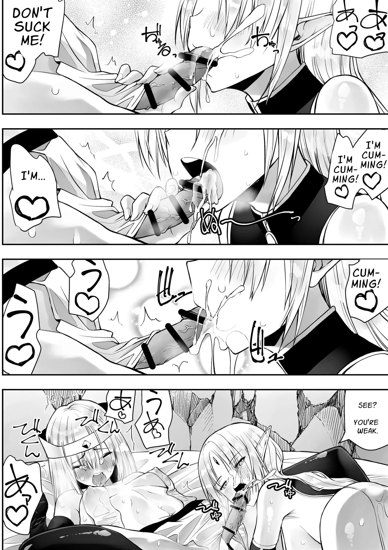 Yuusha nafurita no bouken | Dickchick Hero's Adventure page 45 original parody - futanari elf hentai manga - read online free