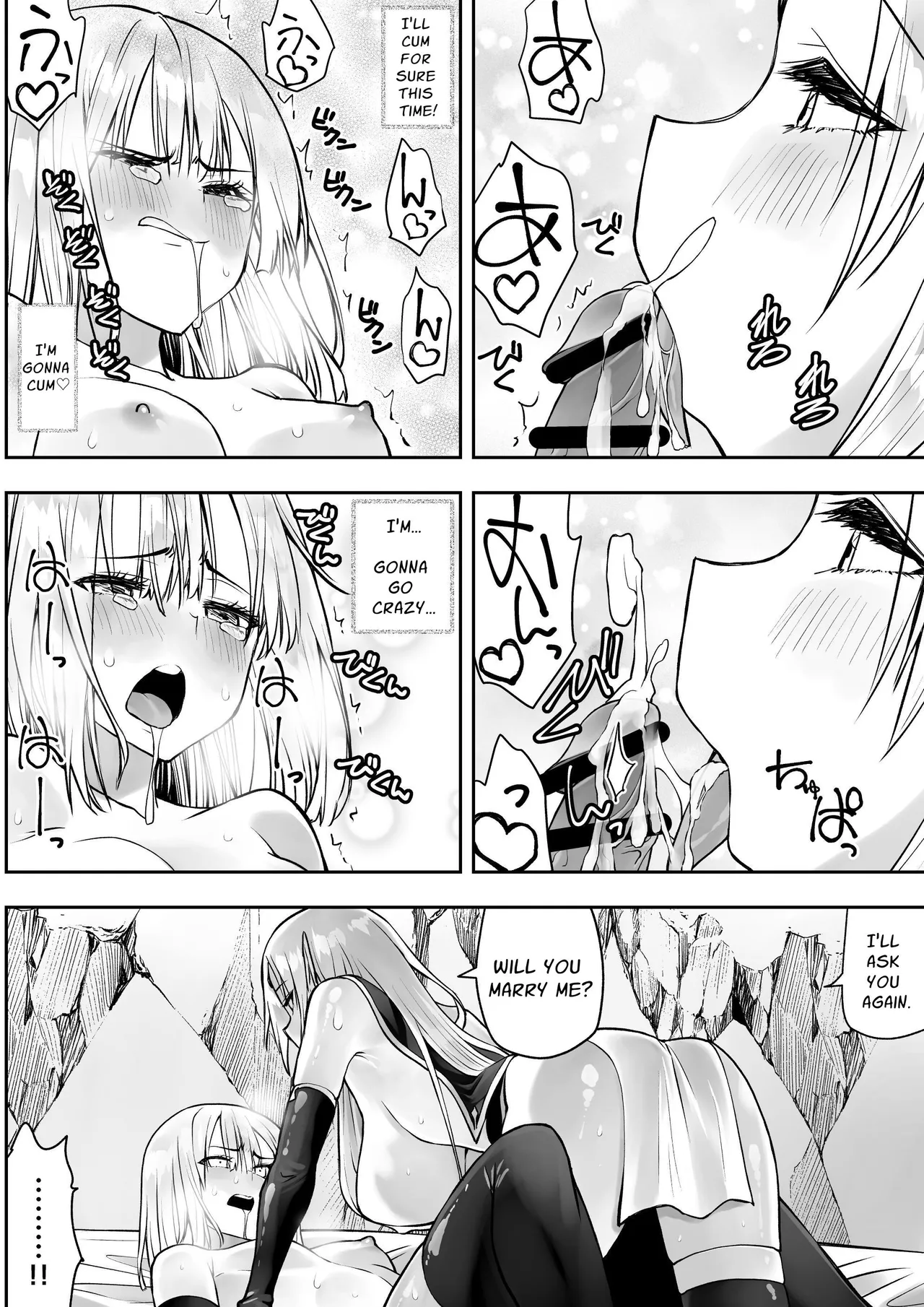 Yuusha nafurita no bouken | Dickchick Hero's Adventure page 59 original parody - futanari elf hentai manga - read online free
