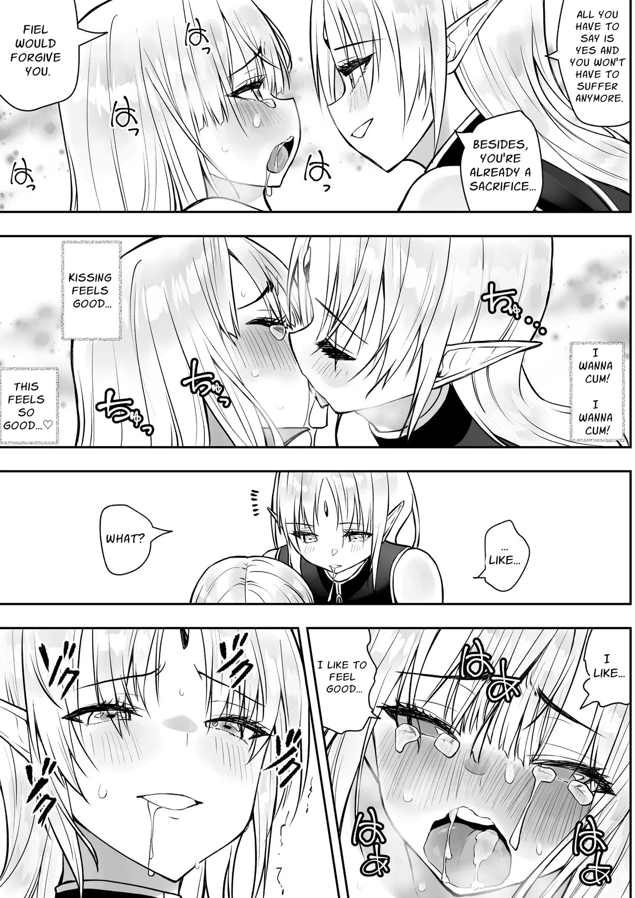 Yuusha nafurita no bouken | Dickchick Hero's Adventure page 60 original parody - futanari elf hentai manga - read online free