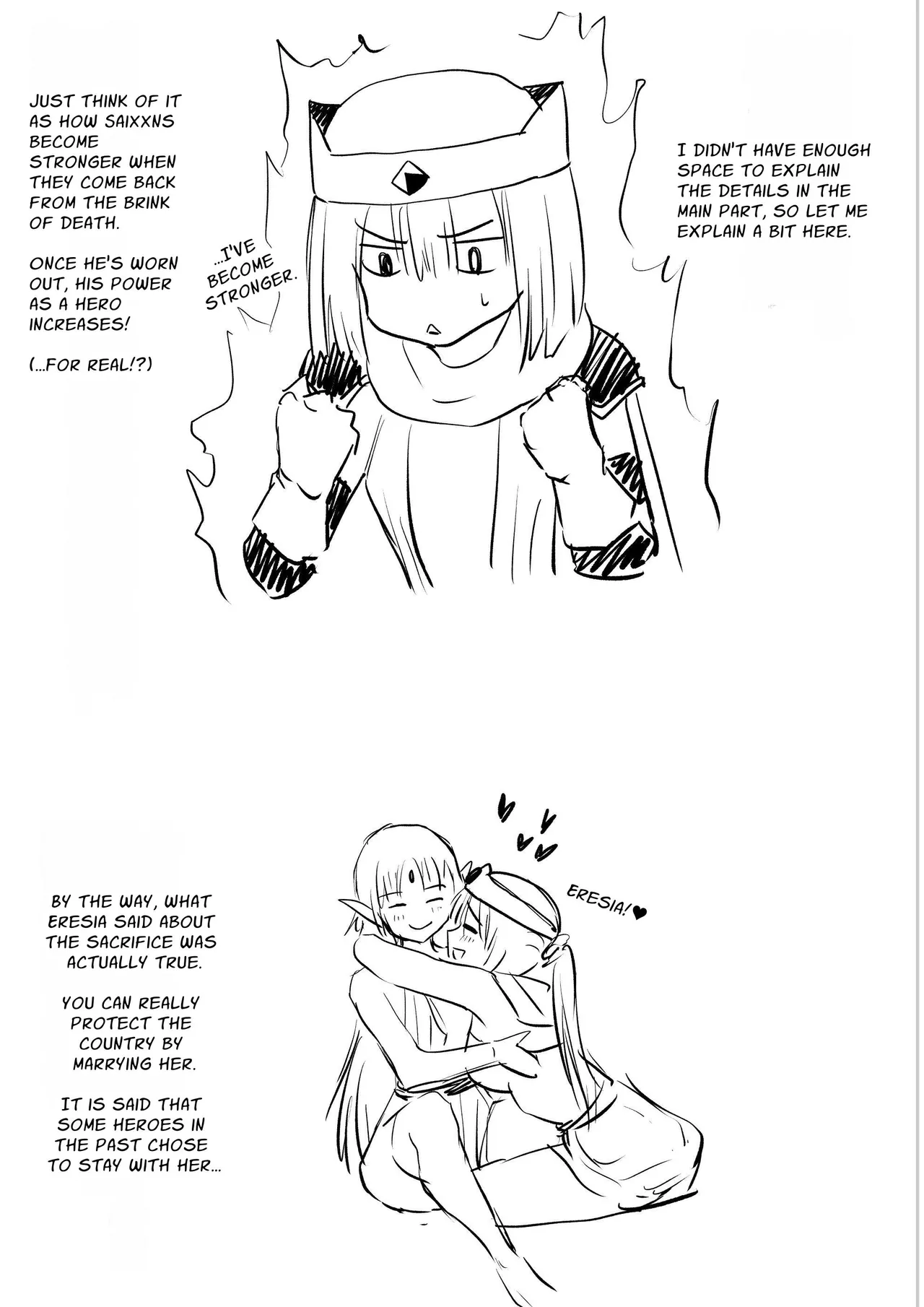 Yuusha nafurita no bouken | Dickchick Hero's Adventure page 86 original parody - futanari elf hentai manga - read online free