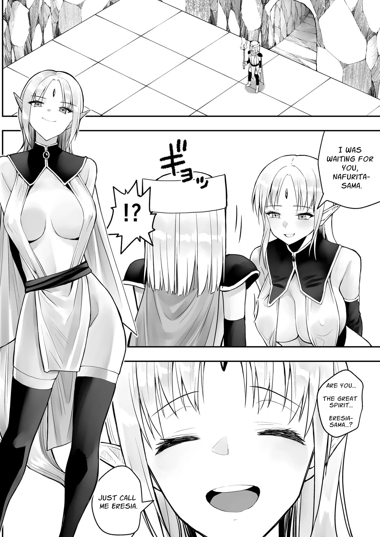 Yuusha nafurita no bouken | Dickchick Hero's Adventure page 9 original parody - futanari elf hentai manga - read online free