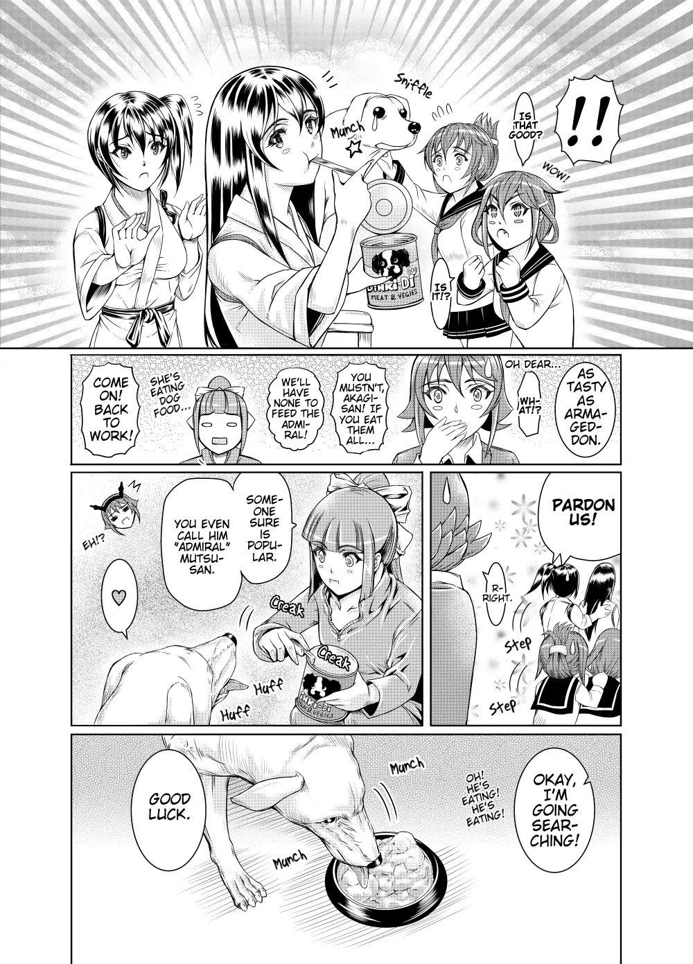 [LUCRETiA (Hiichan)] Ken-Jyuu Dai Yon Kan Ware, Gouchin seri--!! (Kantai Collection -KanColle-) [English] [EHCOVE] [Digital] page 45 featuring mutsu kantai collection parody - big breasts dog hentai manga - read online free