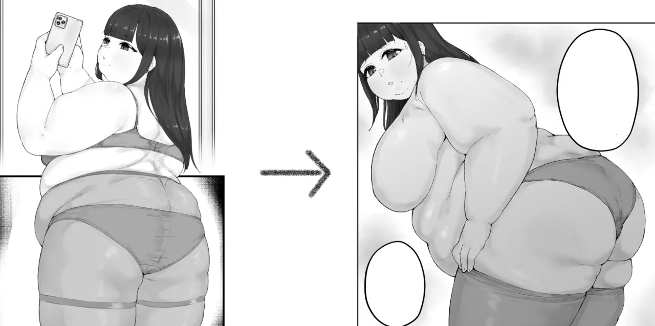 Aoba's Weight Gain page 31 original parody - bbw weight gain hentai manga - read online free