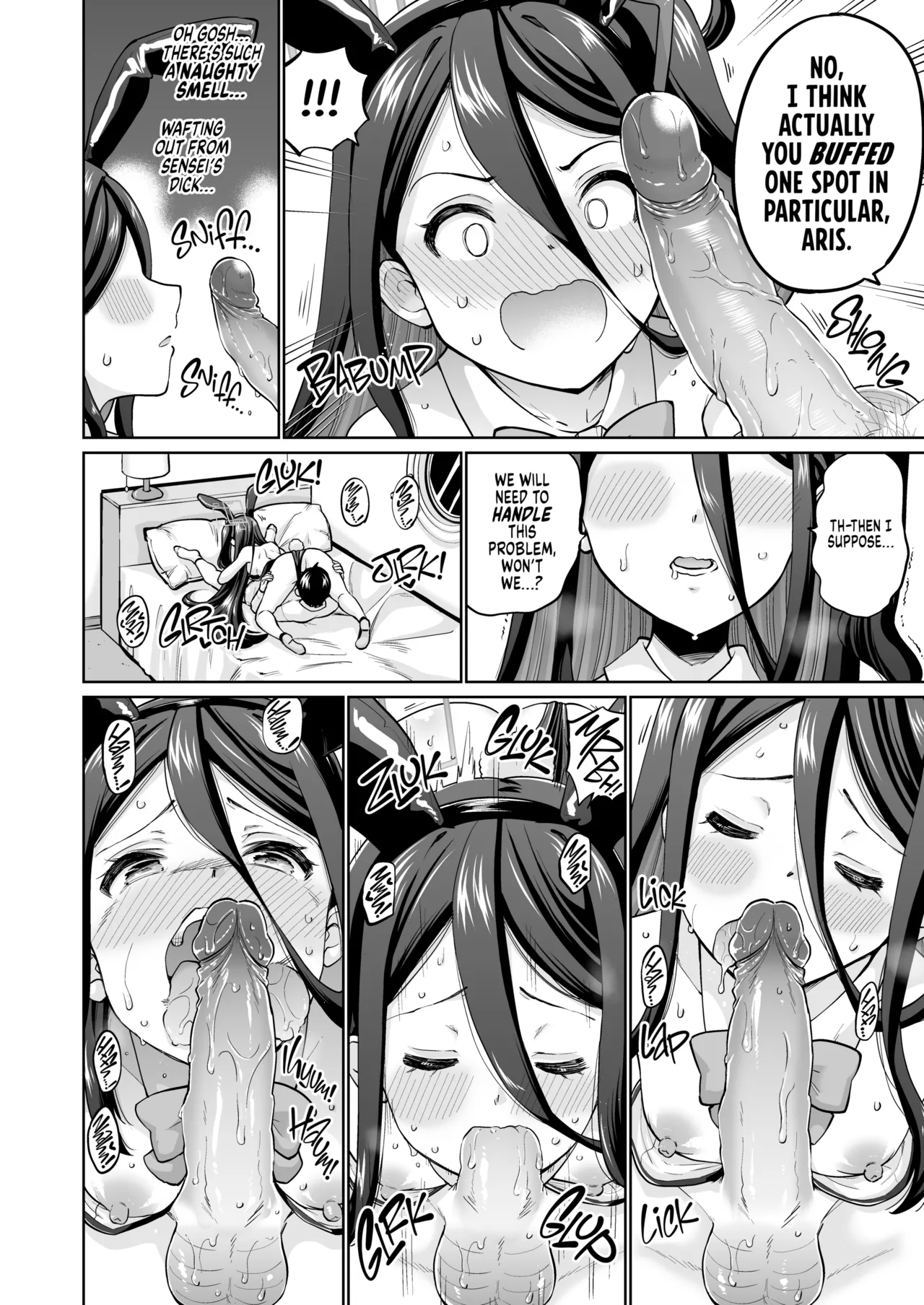 [sarfatation (Sarfata)] Bunny na Alice wa Suki desu ka - Do you like Bunny-Alice? | Anything to See You Smile [English] {2d-market.com} [Decensored] [Digital] page 9 featuring alice tendou blue archive parody - uncensored hairy hentai manga - read online free