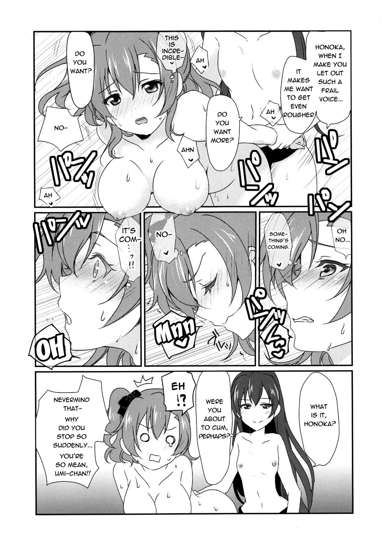 Mega μ'2Y page 22 featuring umi sonoda love live parody - yuri females only hentai manga - read online free