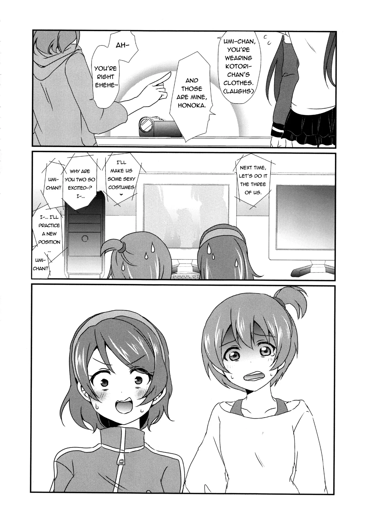 Mega μ'2Y page 31 featuring umi sonoda love live parody - yuri females only hentai manga - read online free