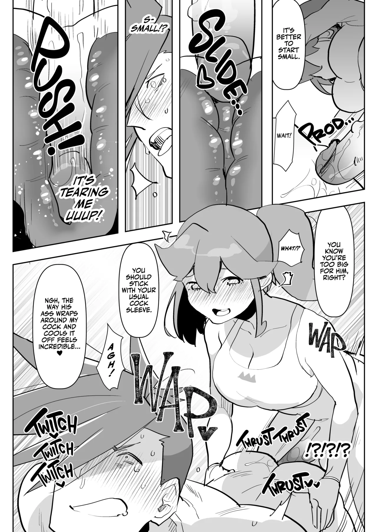 Futanari x Otoko no Hon | Futa Extinguisher page 13 featuring galo thymos promare parody - sole male nakadashi hentai manga - read online free