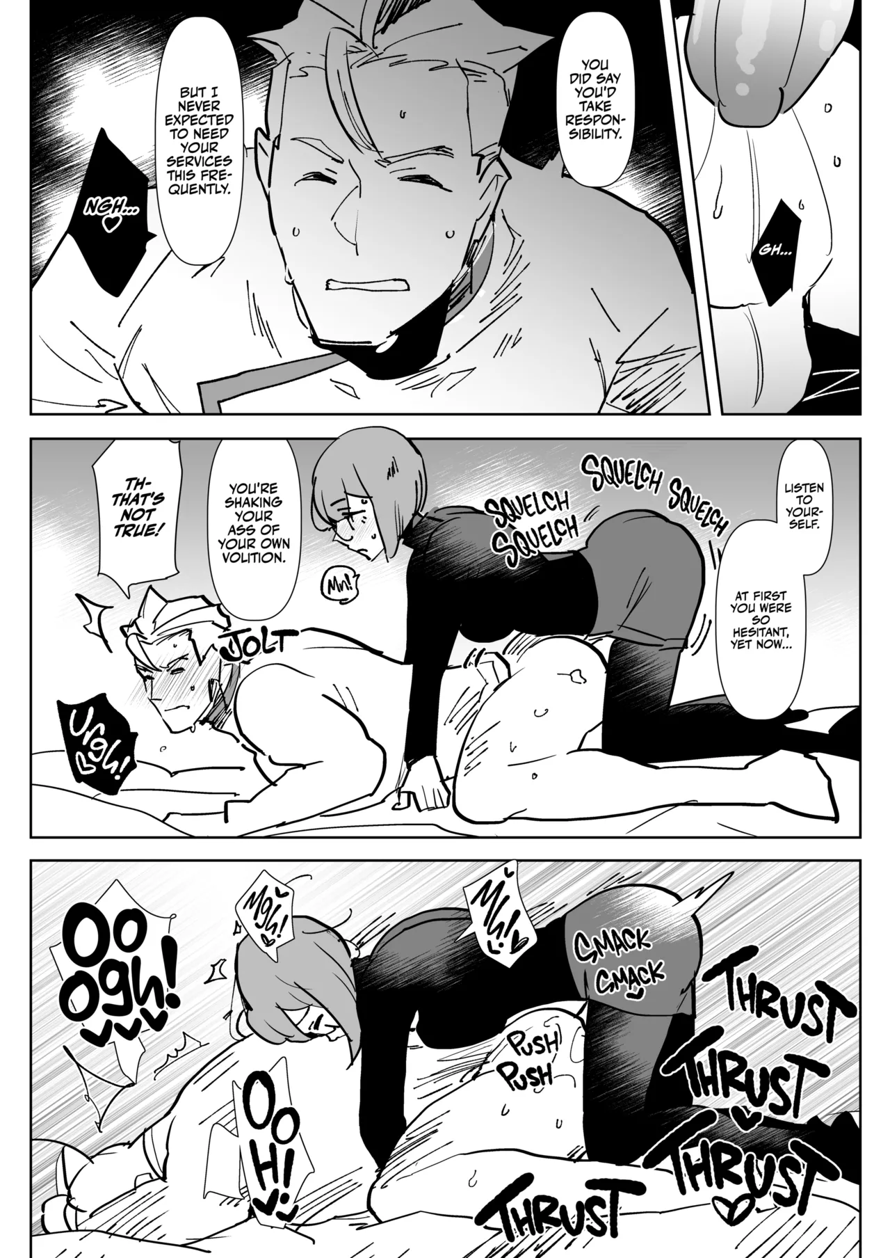 Futanari x Otoko no Hon | Futa Extinguisher page 20 featuring galo thymos promare parody - sole male nakadashi hentai manga - read online free