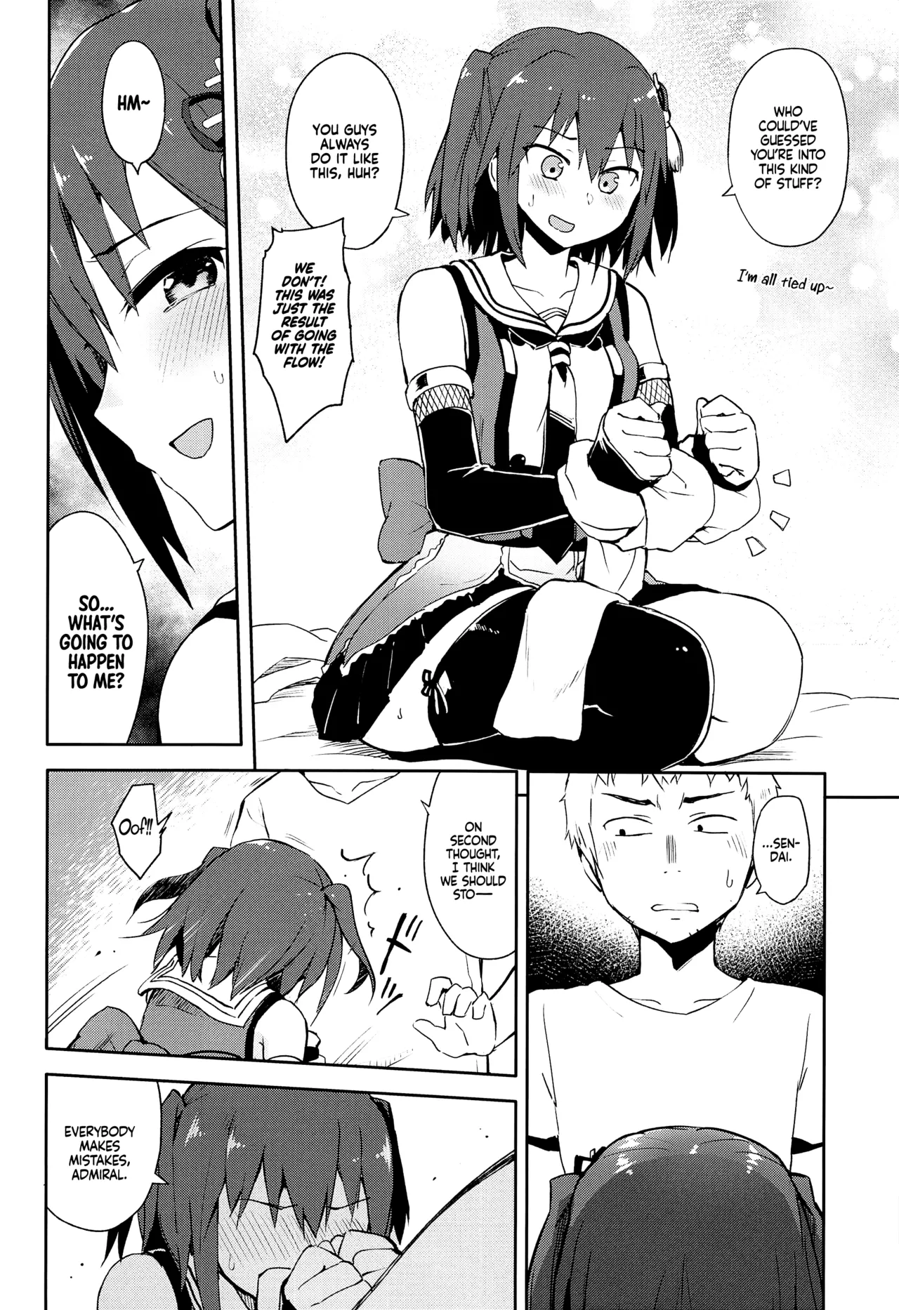 Gekkakou page 14 featuring sendai kantai collection parody - full censorship cheating hentai manga - read online free