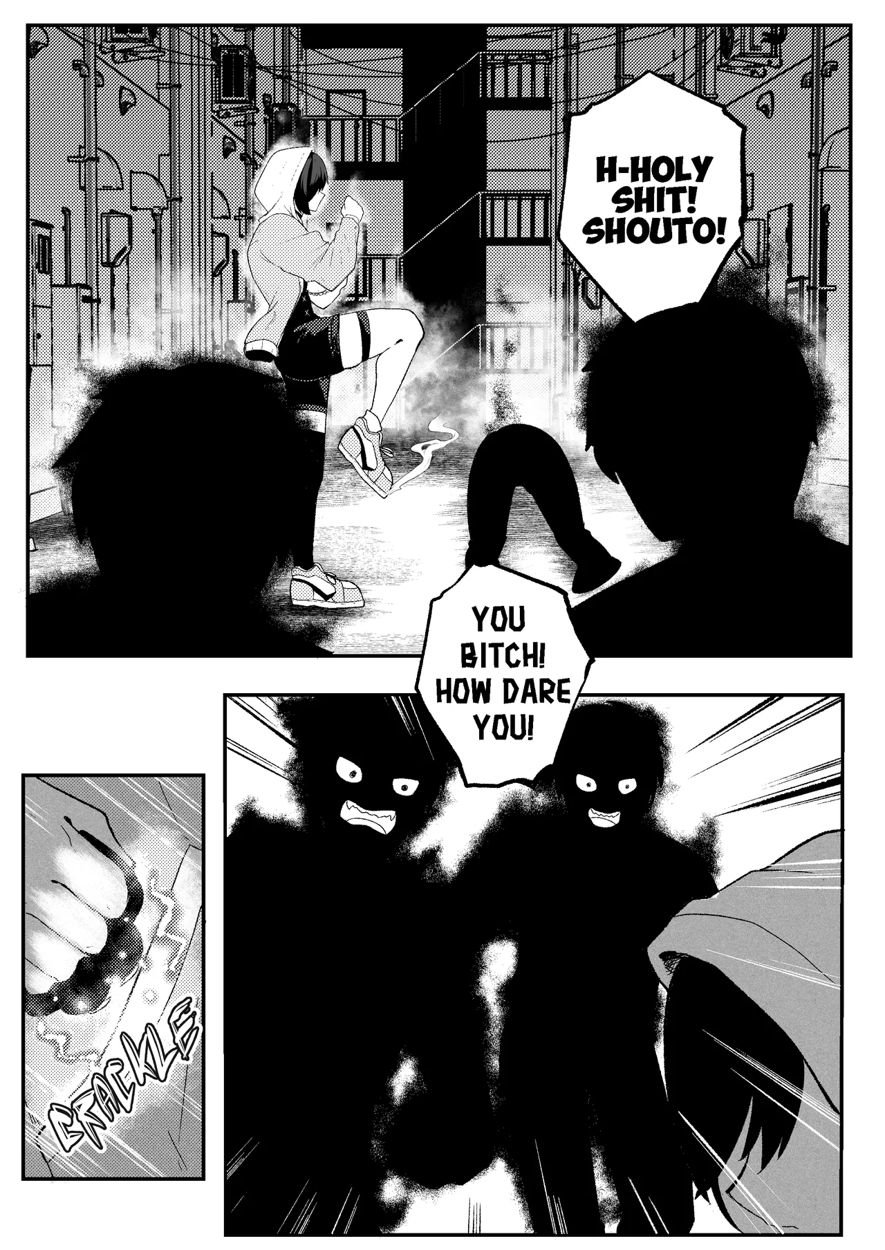 Erika Won't Back Down page 14 - big breasts dark skin hentai manga - read online free