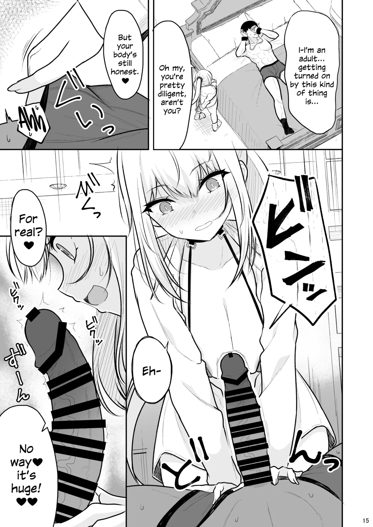Jikka ga Futoi Gal ga Boku no Risei o Hakai shite Nakadashi Saseru made page 14 original parody - sole female sole male hentai manga - read online free