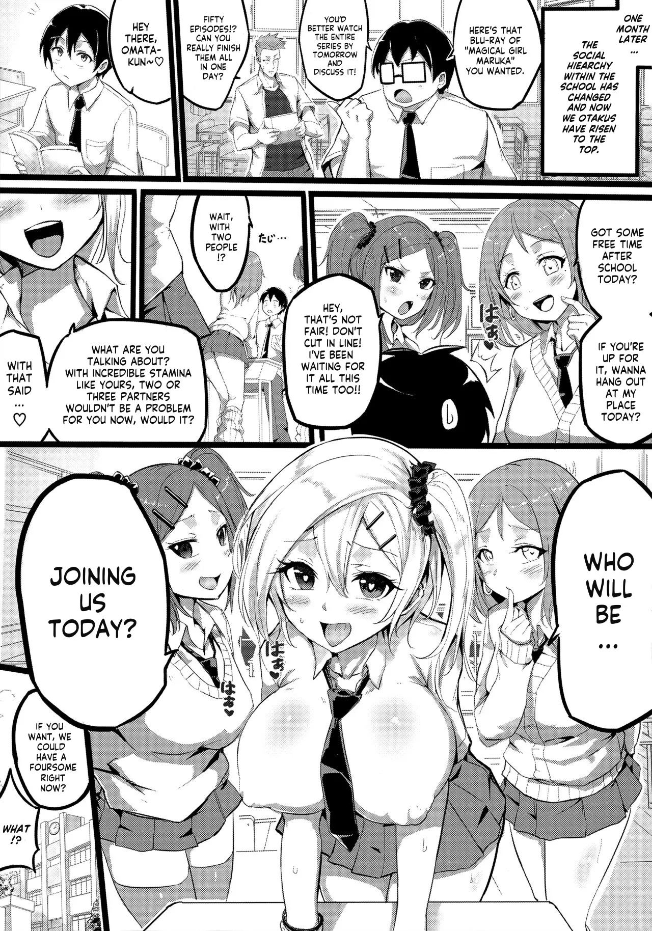Gyakuten School Caste - School caste reverses. page 24 original parody - virginity big breasts hentai manga - read online free