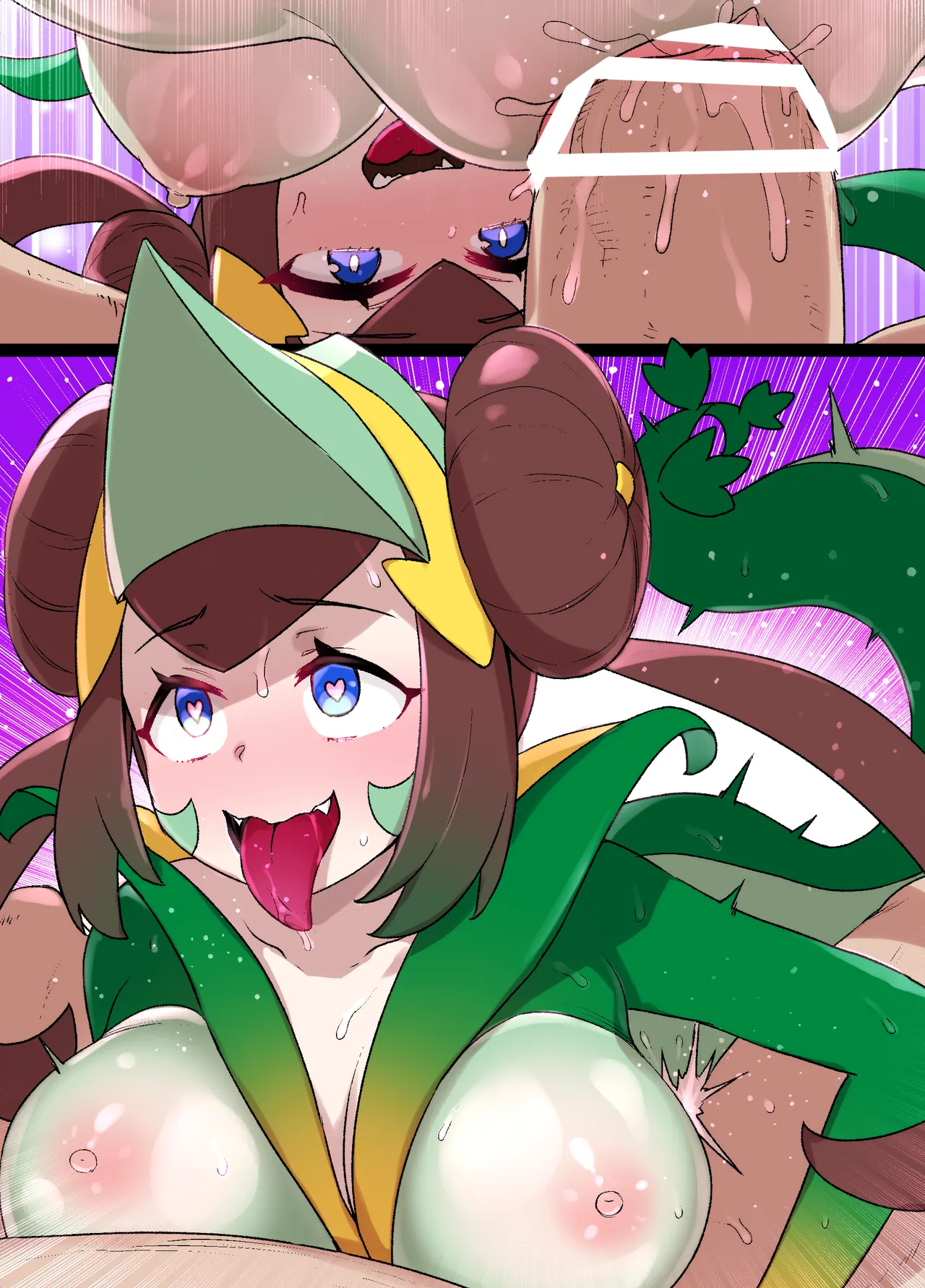 スレイブボール洗〇～メイ＆ジャローダ編～ page 23 featuring rosa pokemon parody - big breasts unusual pupils hentai manga - read online free