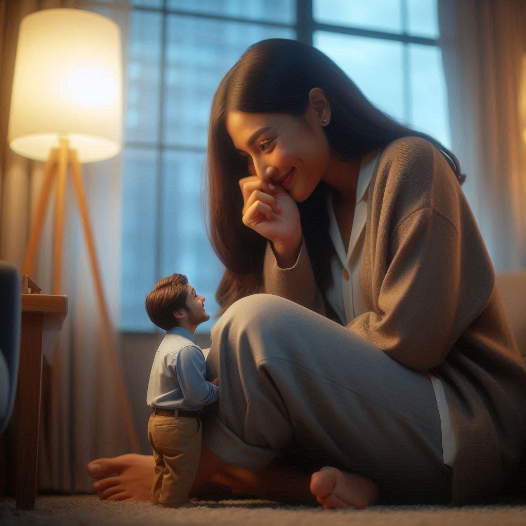 Giantess 10 page 25 - ai generated giantess hentai manga - read online free