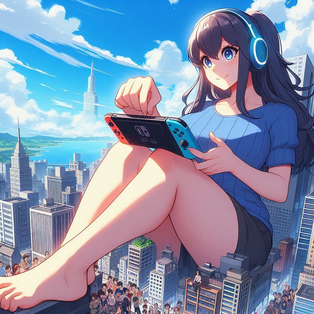 Giantess 10 page 346 - ai generated giantess hentai manga - read online free