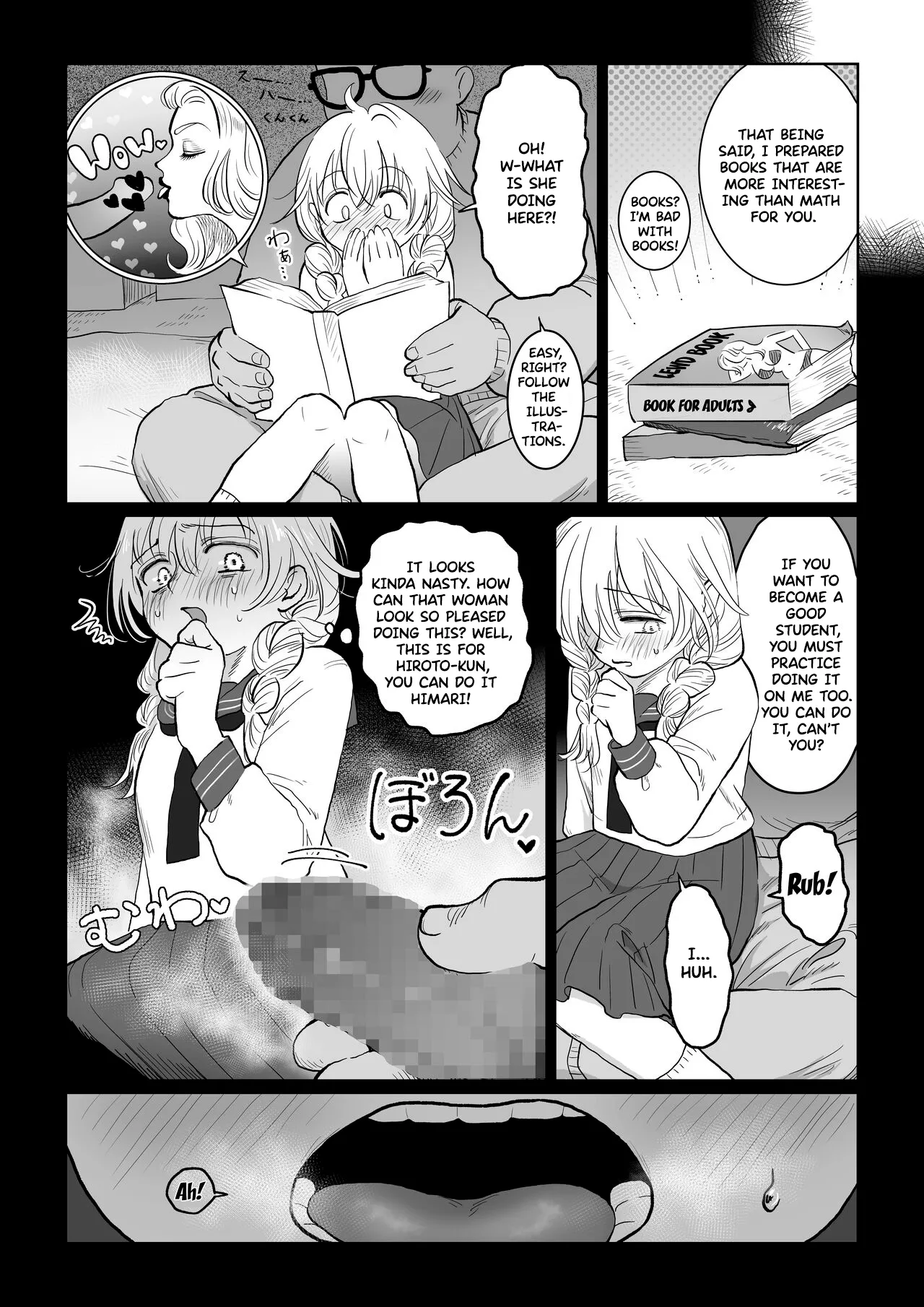Ojisan ga Muchikko ni Ecchi na Koto o Oshieru Hanashi Joukan An Old Man Teaching An Ignorant Girl All About Sex - First Part page 22 original parody - sole female sole male hentai manga - read online free
