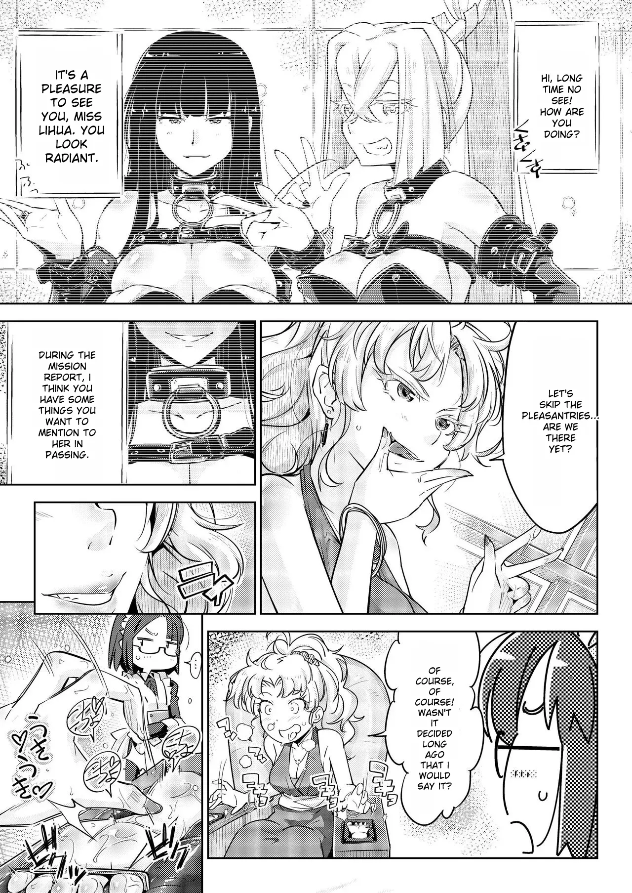 Ojou-sama Tenraku Ashiura Kusuguri Jigoku | The young ladie's foot tickling hell page 10 original parody - yuri females only hentai manga - read online free