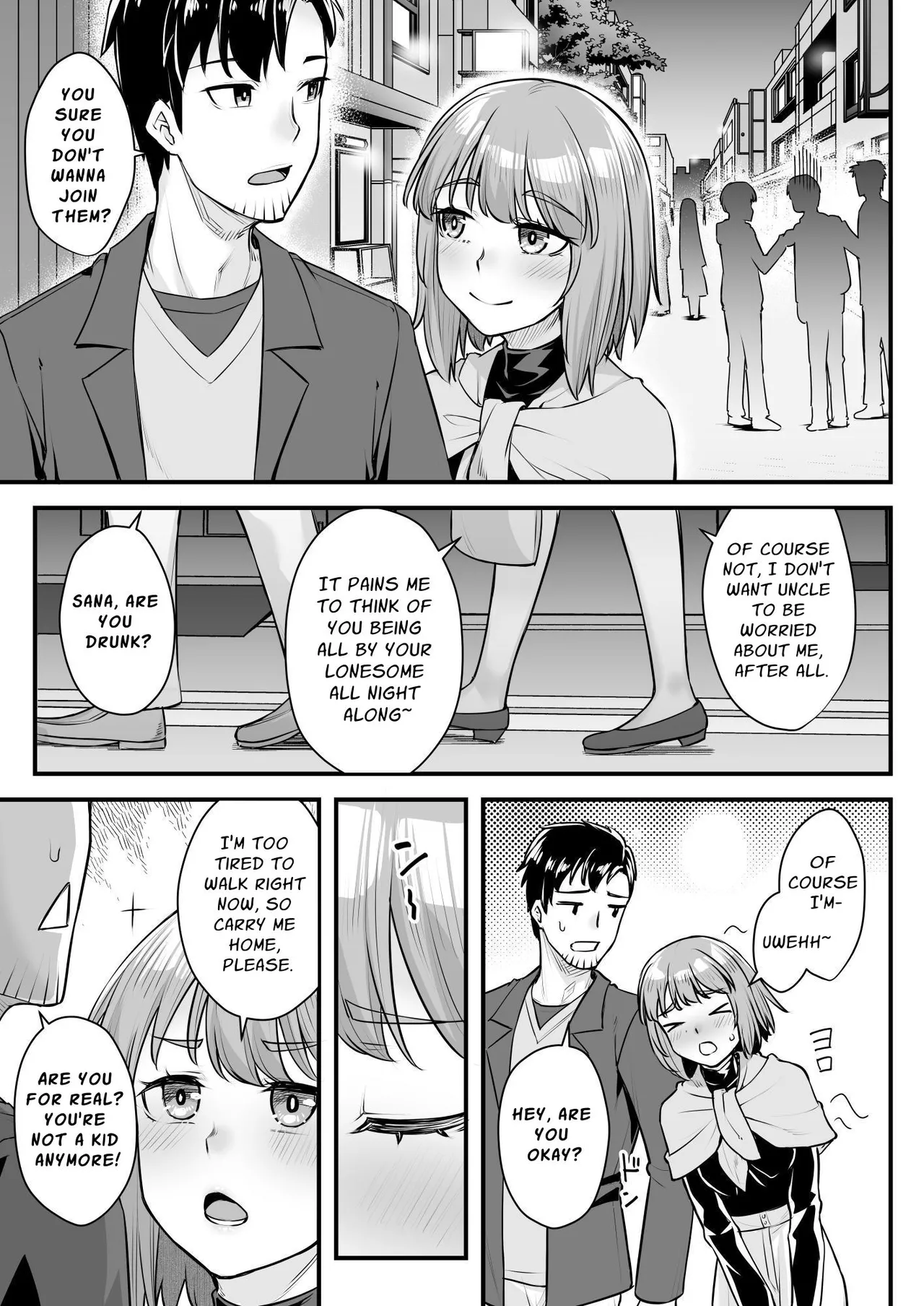 [Area14 (Kasei)] Oji-san Senyou Shitagari Sana-chan | Sana Only Wants To Do It With Her Uncle [English] [ApricotJam] page 12 original parody - big breasts nakadashi hentai manga - read online free