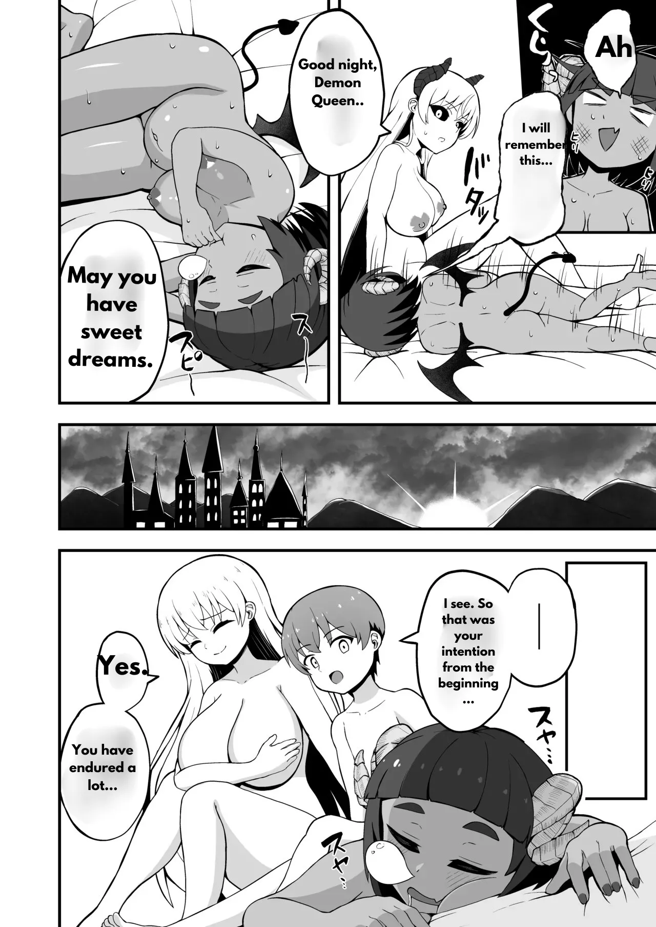 Maougun kara Kaihou Sareta Mahoutsukai no Yousu ga Doko ka Okashii <Kouhen> page 28 original parody - wings group hentai manga - read online free