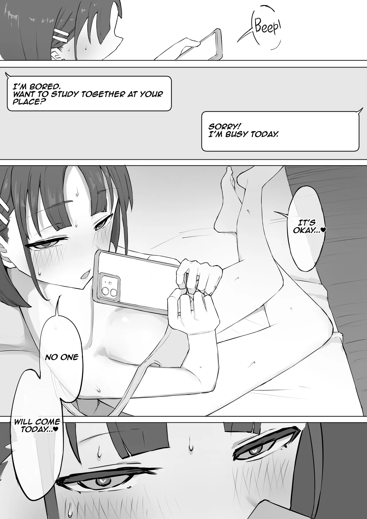 Osananajimi no Himitsu | My Childhood Friend's Secret page 20 original parody - leg lock big breasts hentai manga - read online free