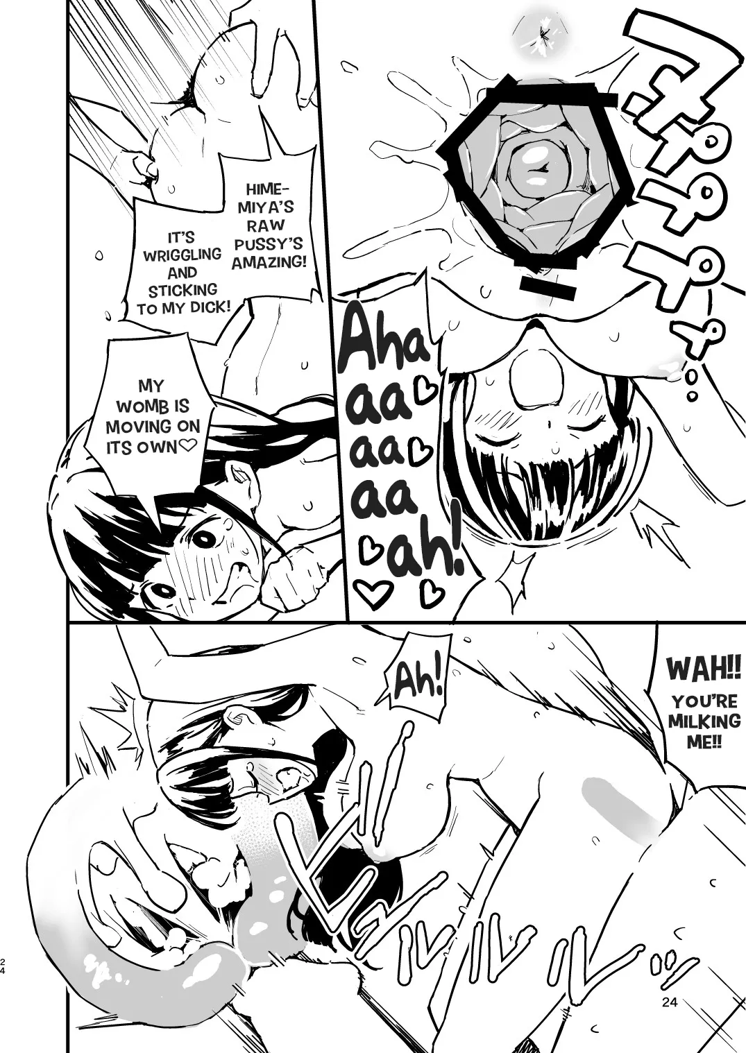 [Mirakoku (Yasumi Mirakichi)] 1-kagetsu Ninshin Shinakereba Otoko ni Modoreru Hanashi (3) | As Long As I Don't Get Pregnant for 1 Month, I'll Turn Back Into a Man (3) [English] [Hikari no Kaze] [Digital] page 23 original parody - swimsuit mmf threesome hentai manga - read online free