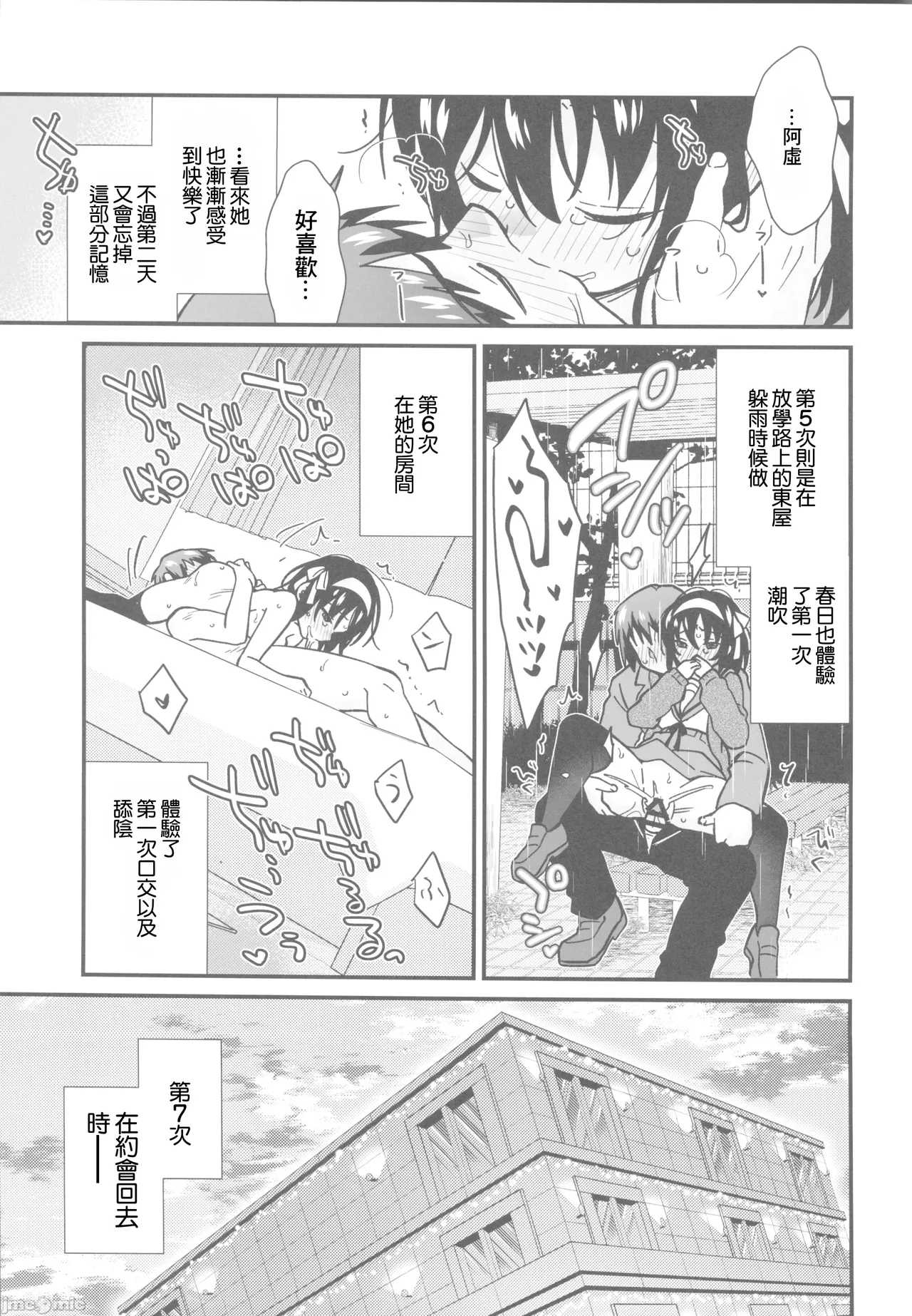 Nando demo Kizamikonde Yaru. | 不斷地讓你銘記於身 page 22 featuring haruhi suzumiya the melancholy of haruhi suzumiya parody - schoolgirl uniform watermarked hentai manga - read online free