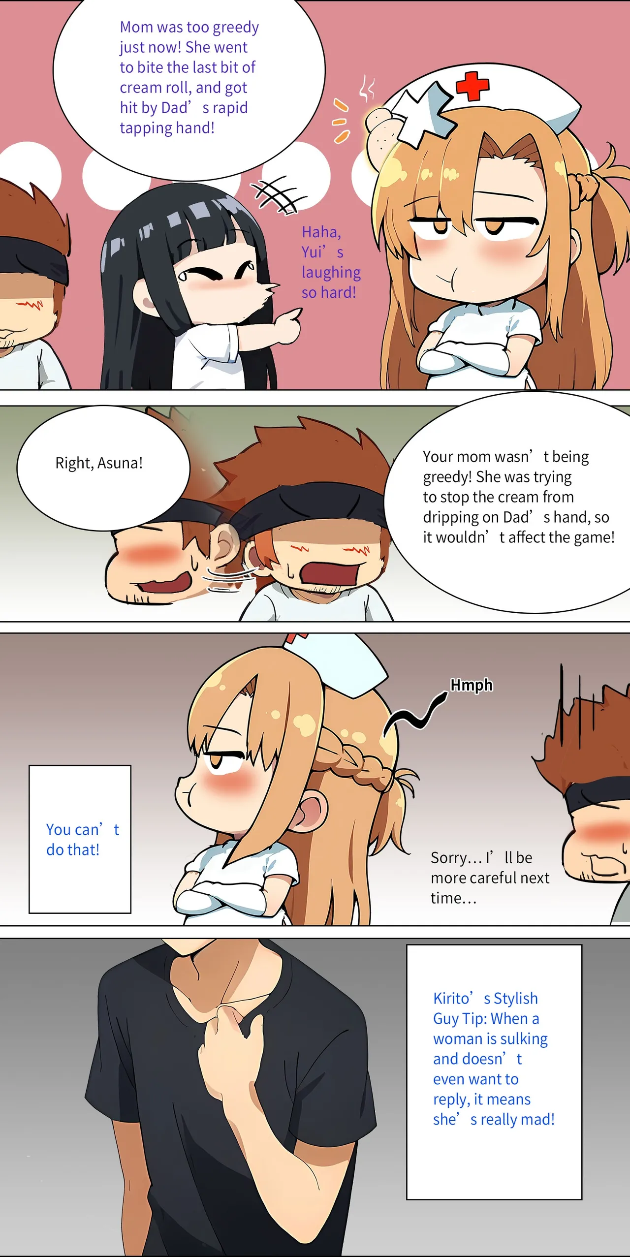 Asuna family 1-25 page 107 featuring asuna yuuki sword art online parody - full color big breasts hentai manga - read online free