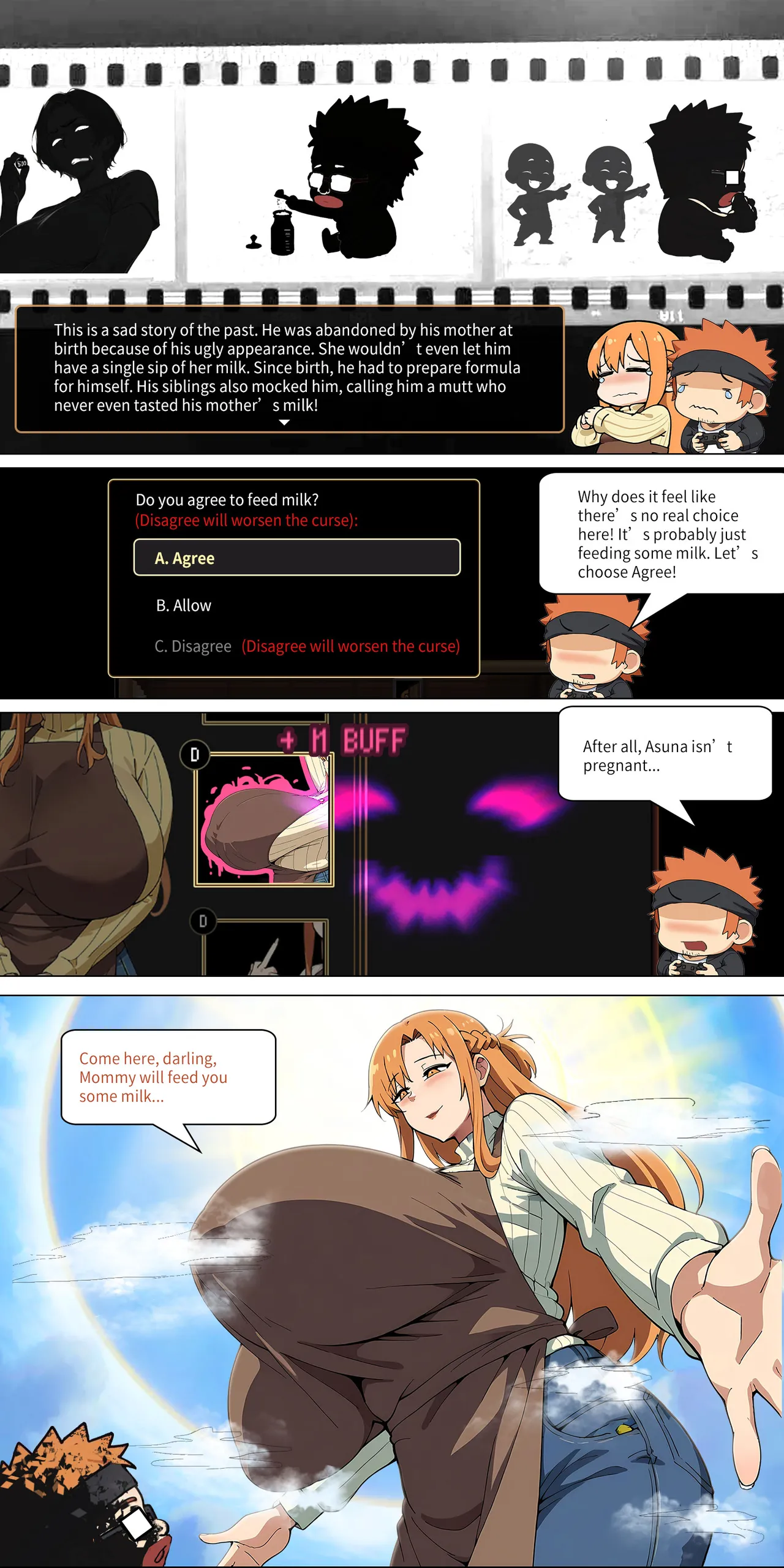 Asuna family 1-25 page 198 featuring asuna yuuki sword art online parody - full color big breasts hentai manga - read online free