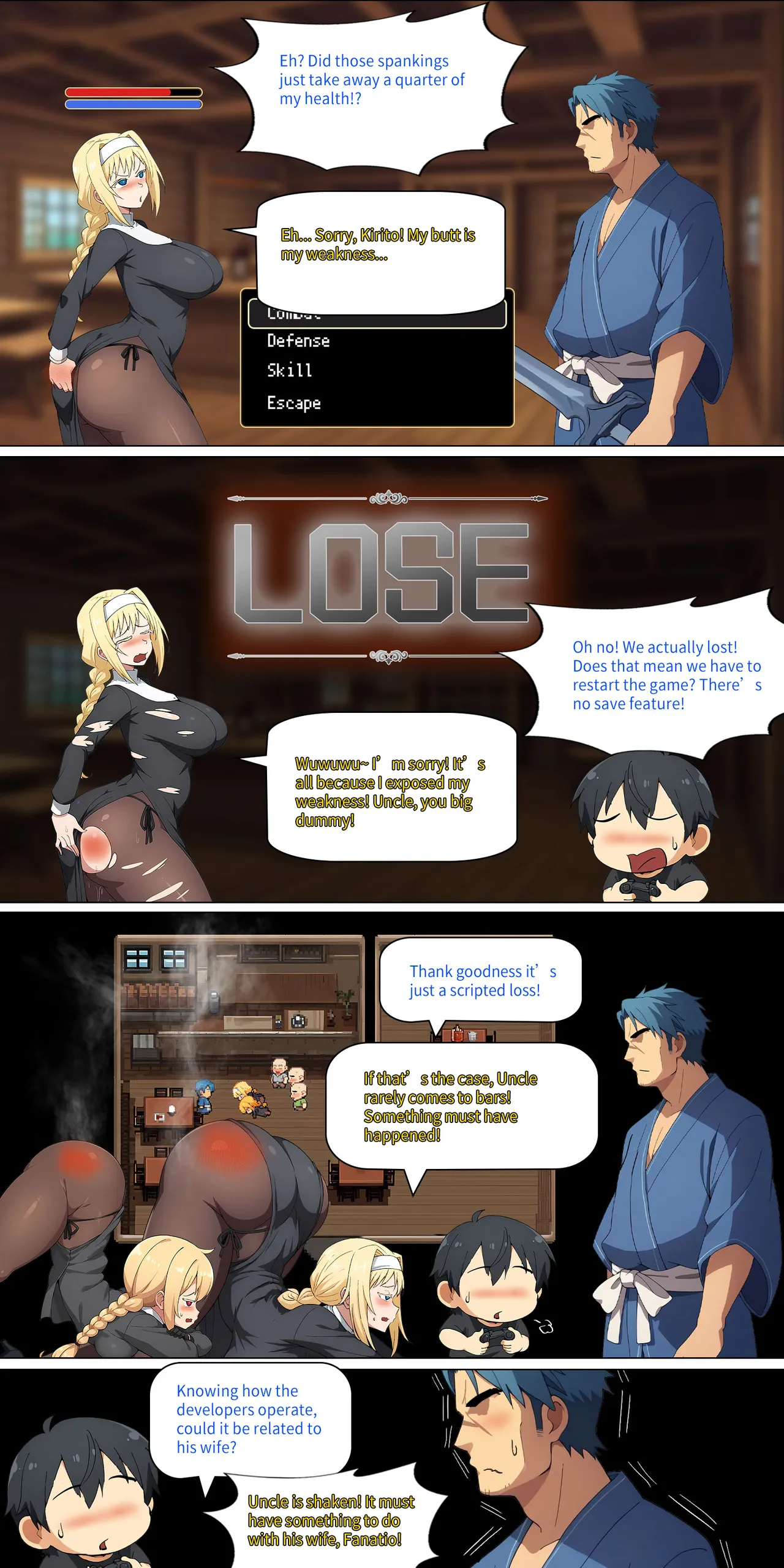 Asuna family 1-25 page 218 featuring asuna yuuki sword art online parody - full color big breasts hentai manga - read online free