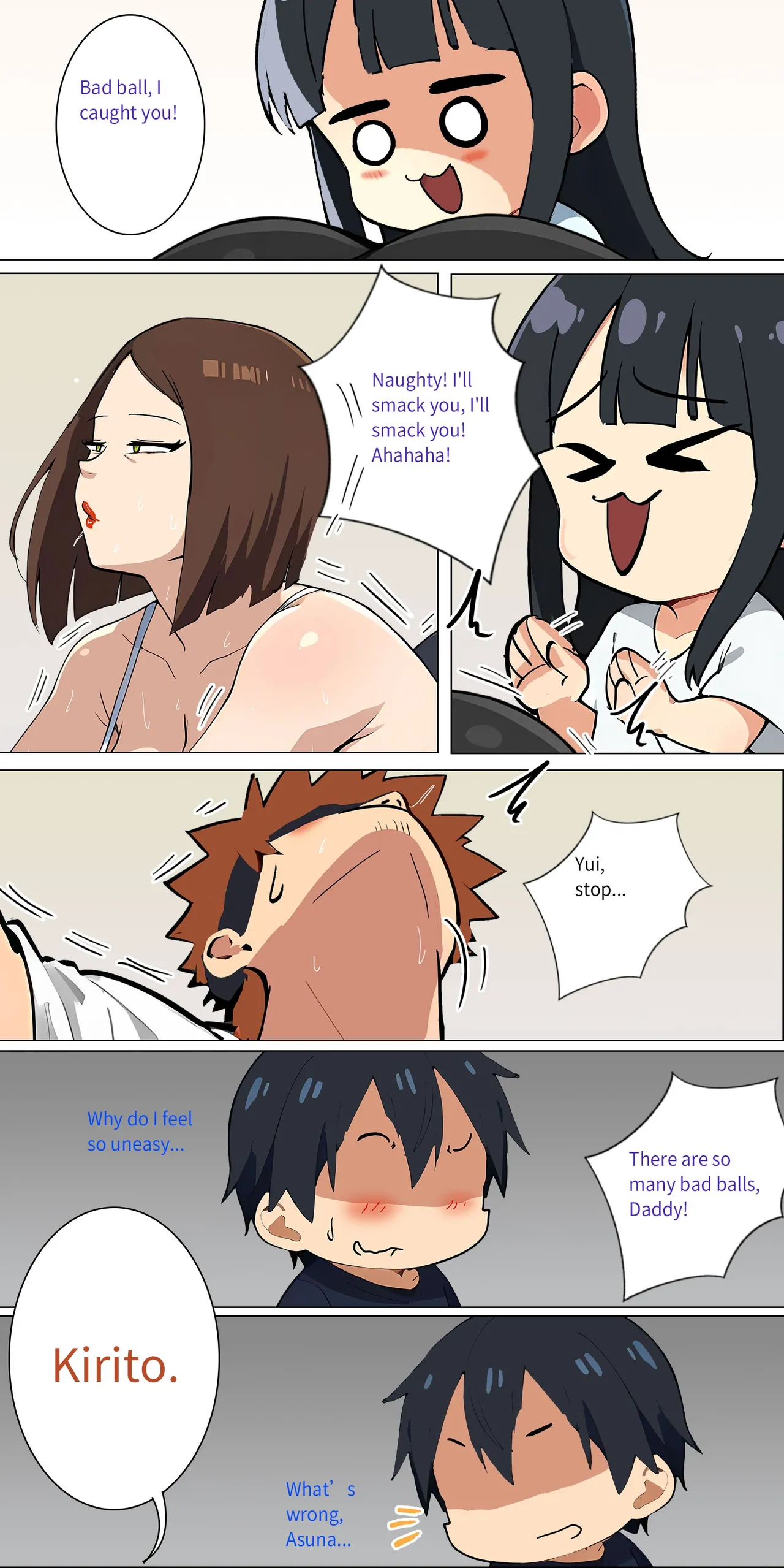 Asuna family 1-25 page 61 featuring yui sword art online parody - milf big breasts hentai manga - read online free