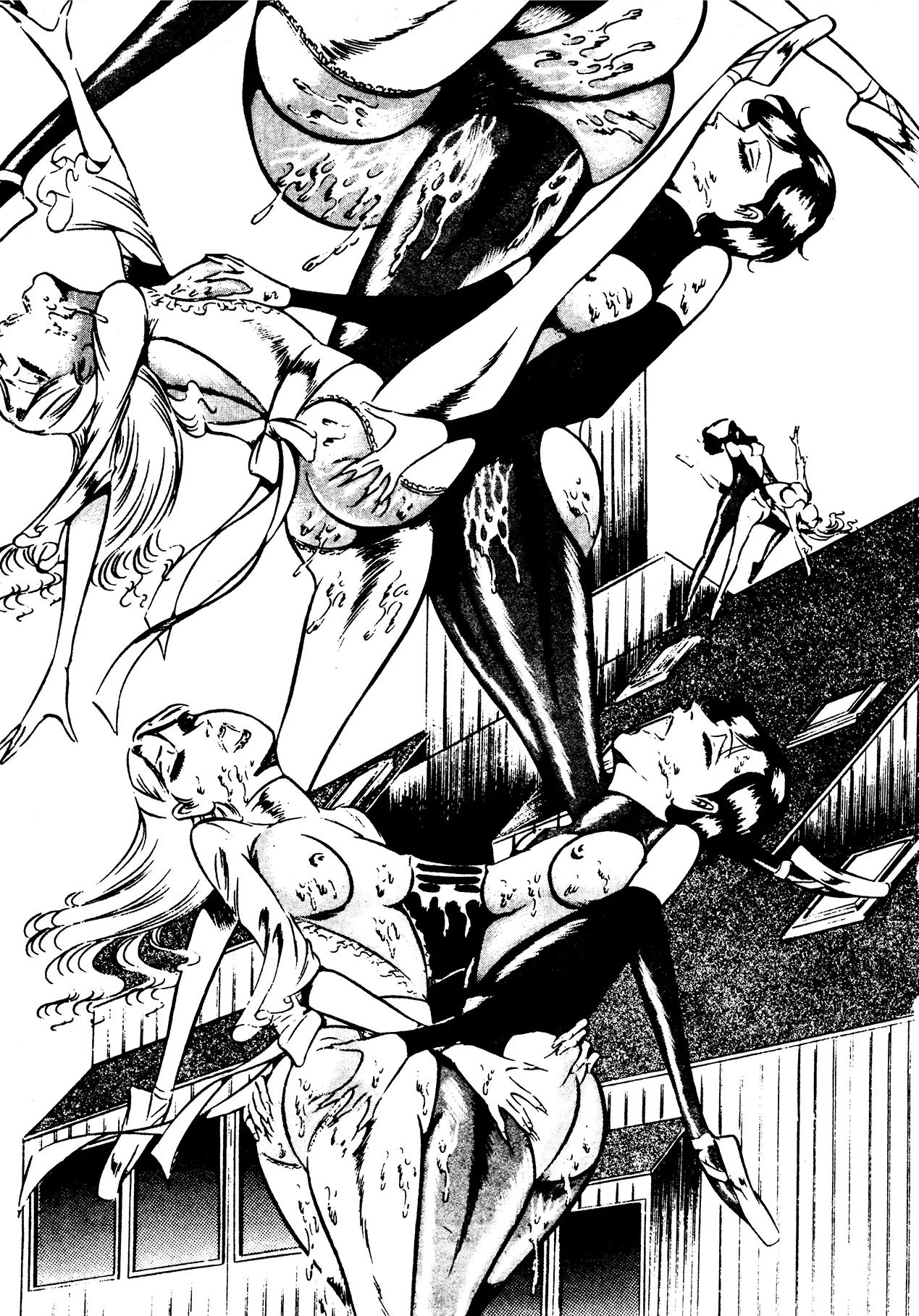 Sex Hunters 4 page 127 - tentacles guro hentai manga - read online free