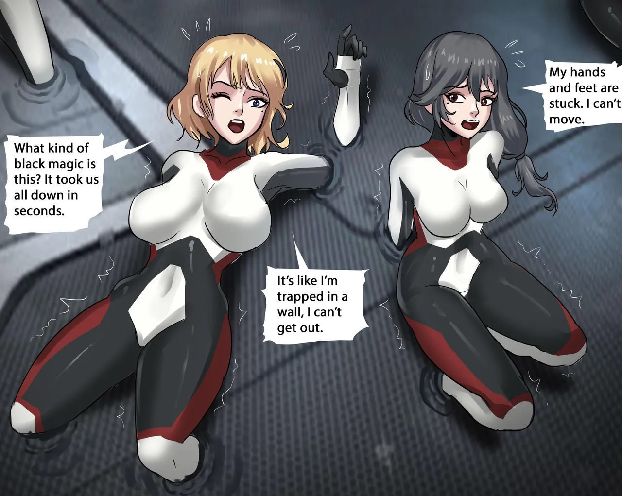 The Slave Spaceship - High Tech Bondage page 22 original parody - gag bondage hentai manga - read online free