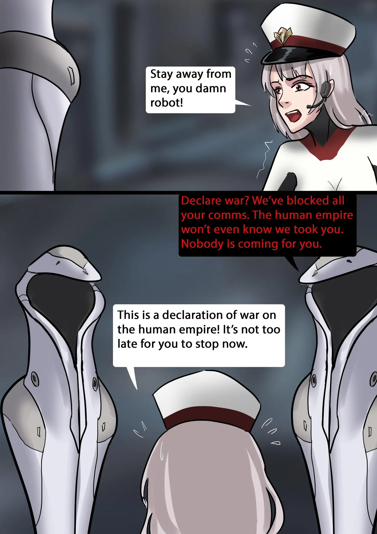 The Slave Spaceship - High Tech Bondage page 24 original parody - gag bondage hentai manga - read online free