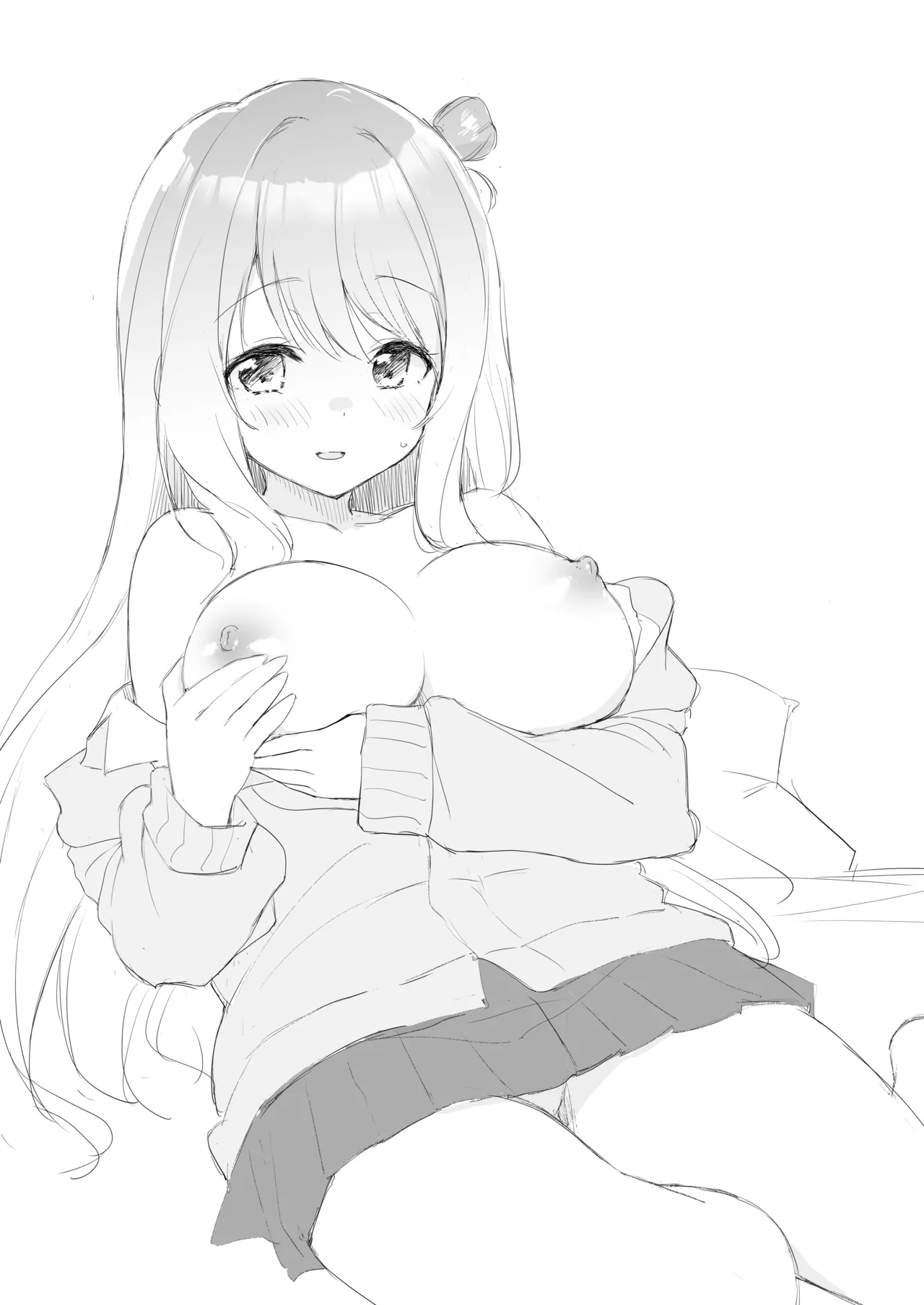 Nonomi, Ochitsuite. - My feelings grow... | 野宫，你冷静一点。 page 26 featuring sensei blue archive parody - sole male nakadashi hentai manga - read online free