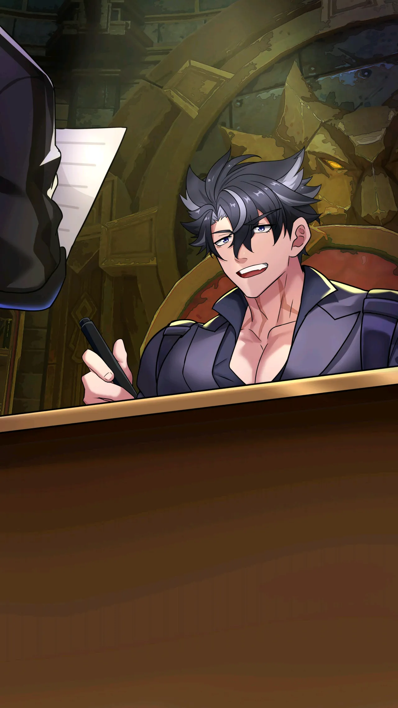 冥河残月-莱欧斯利的办公室 page 42 featuring aether - yaoi tomgirl hentai manga - read online free